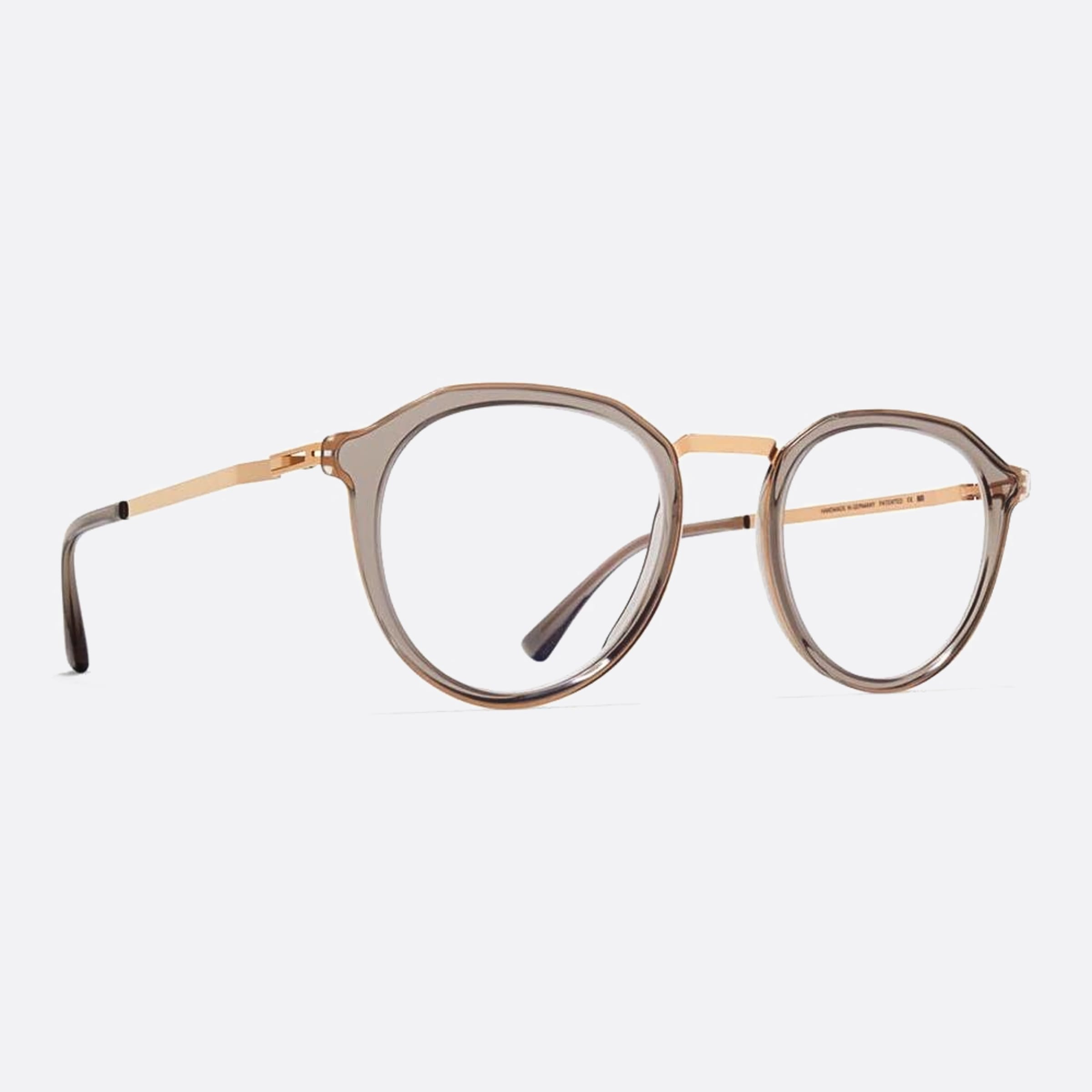 Mykita 47mm Paulson Grey Pantos Unisex Eyeglasses - Side View