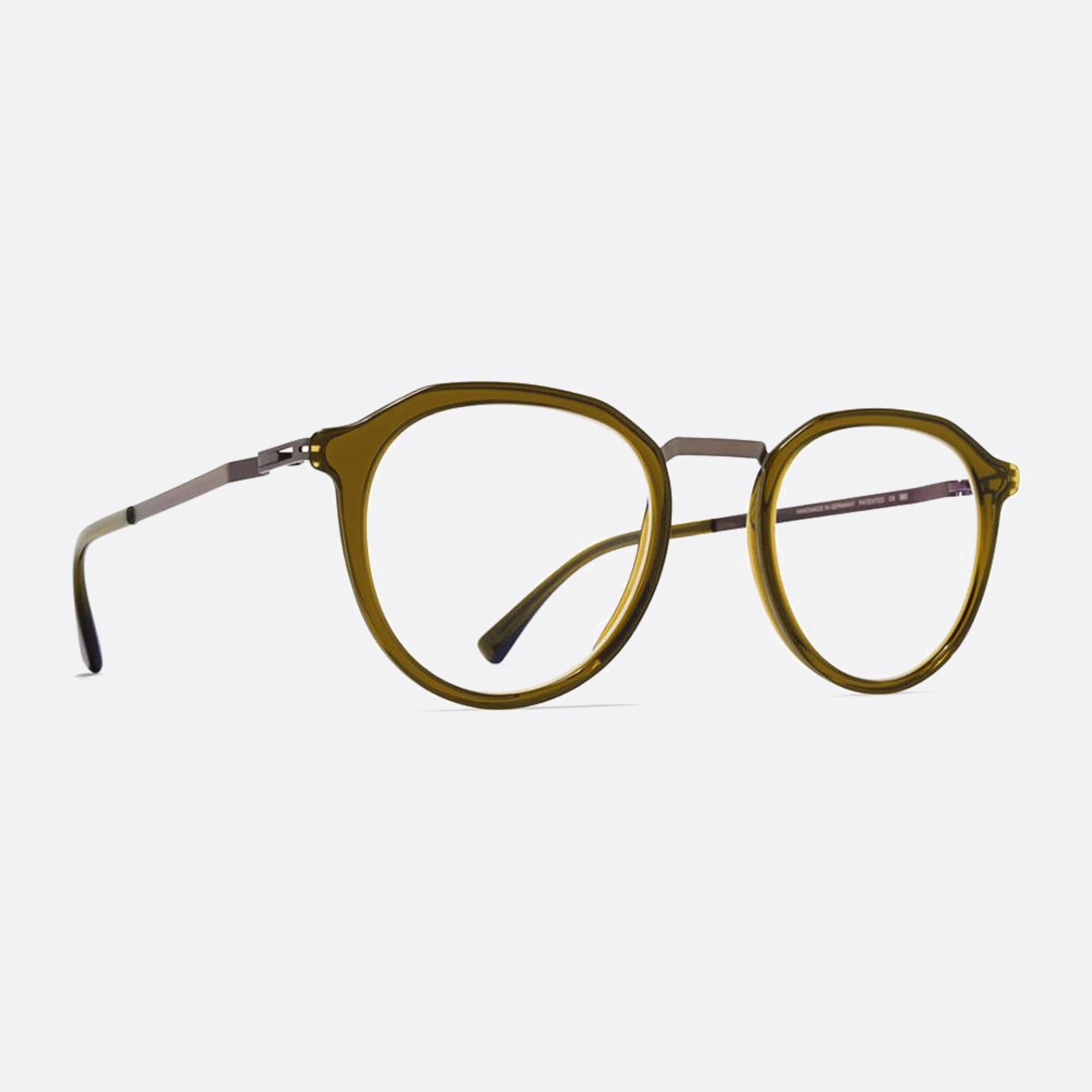 Mykita 47mm Paulson Green Pantos Unisex Eyeglasses - Side View