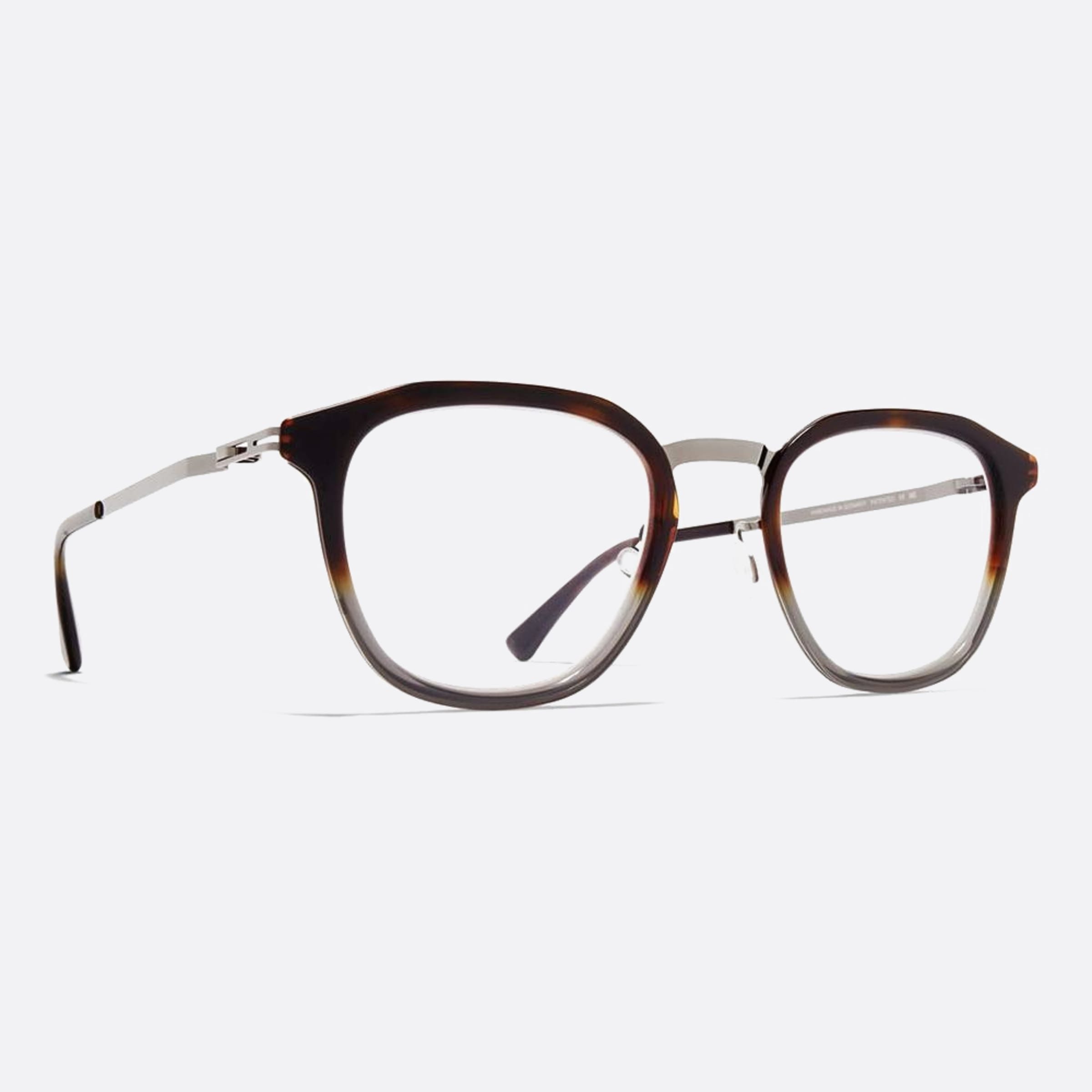 Mykita 51mm Pavi Brown Pantos Unisex Eyeglasses - Side View