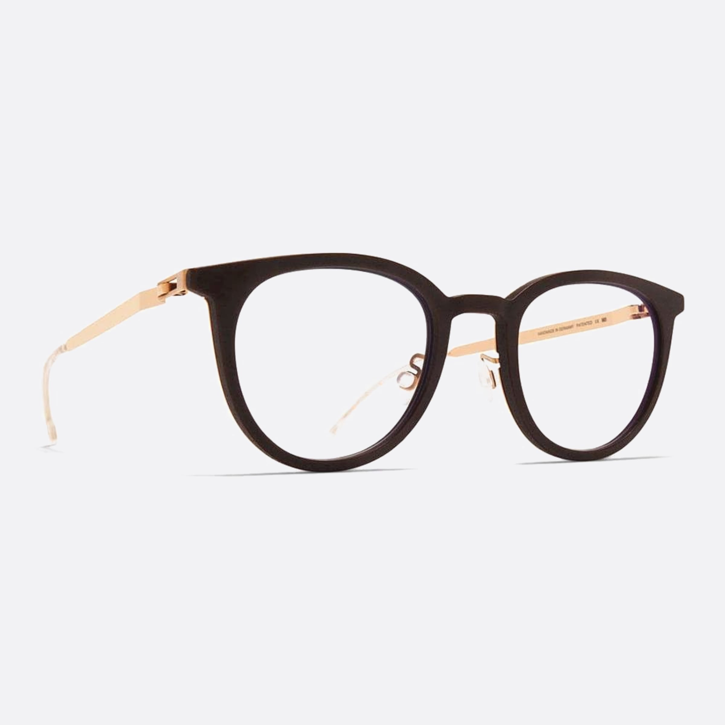 Mykita 47mm Sindal Brown Pantos Unisex Eyeglasses - Side View