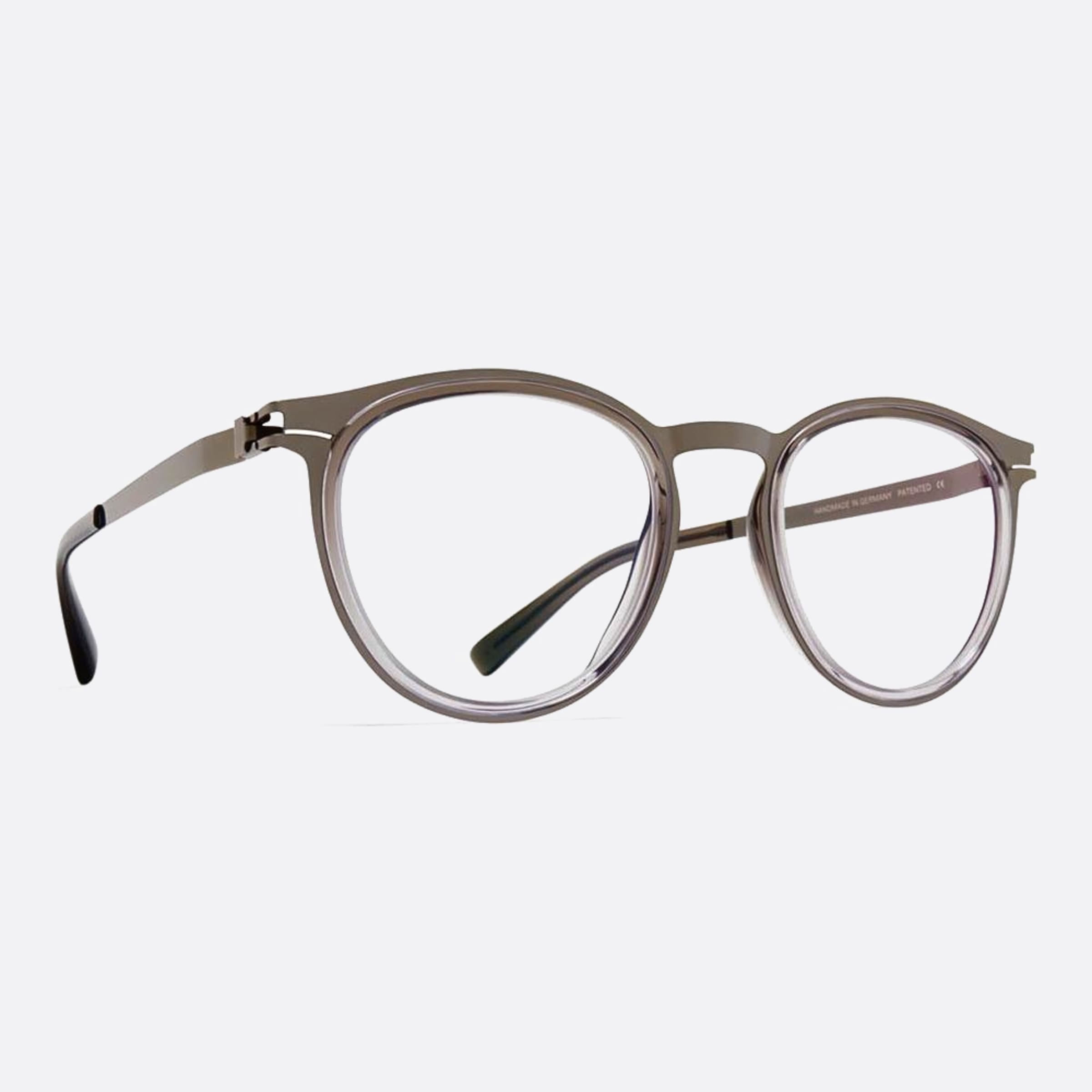 Mykita 47mm Siwa Grey Pantos Unisex Eyeglasses - Side View