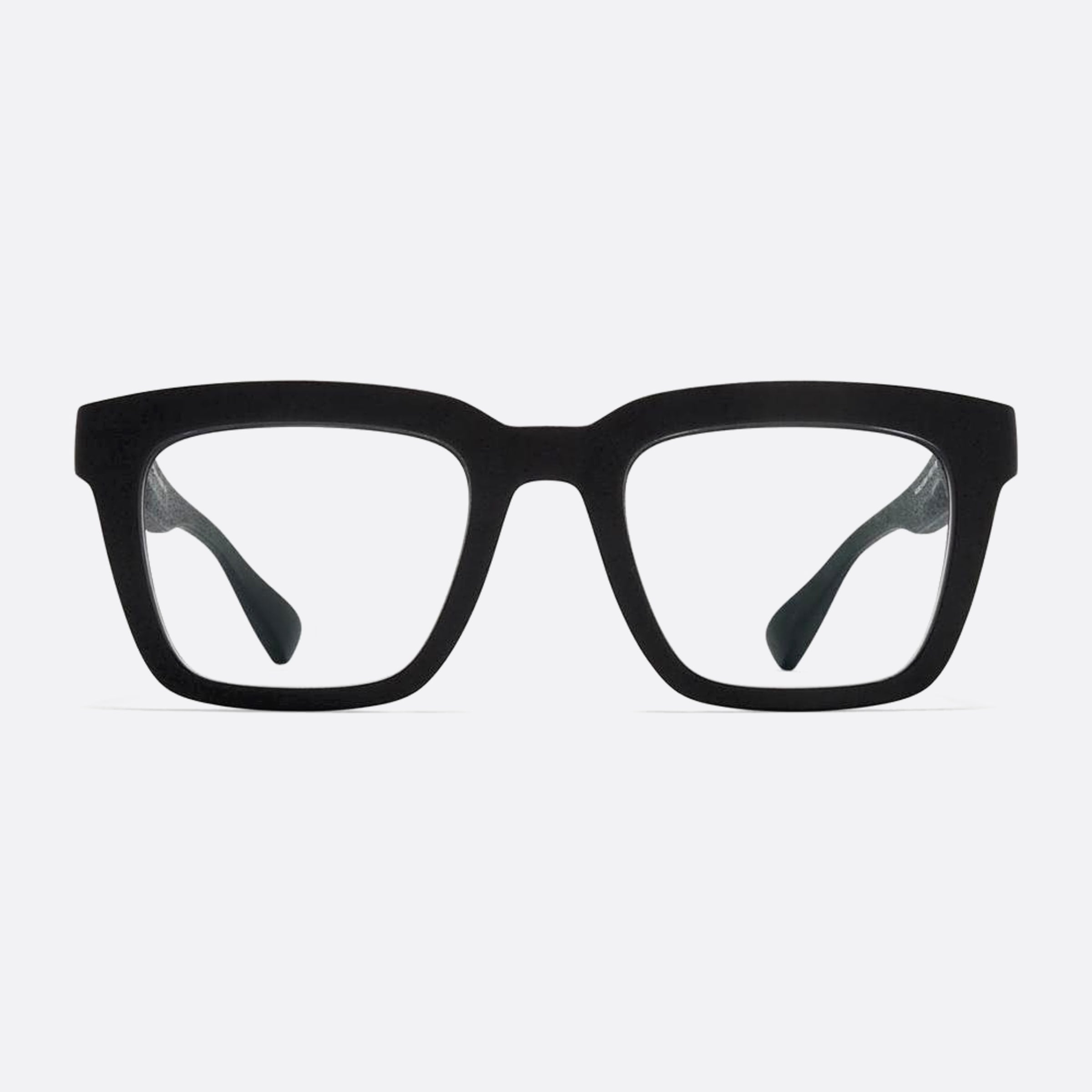Mykita 50mm Souda Black Squared Unisex Eyeglasses - Main View