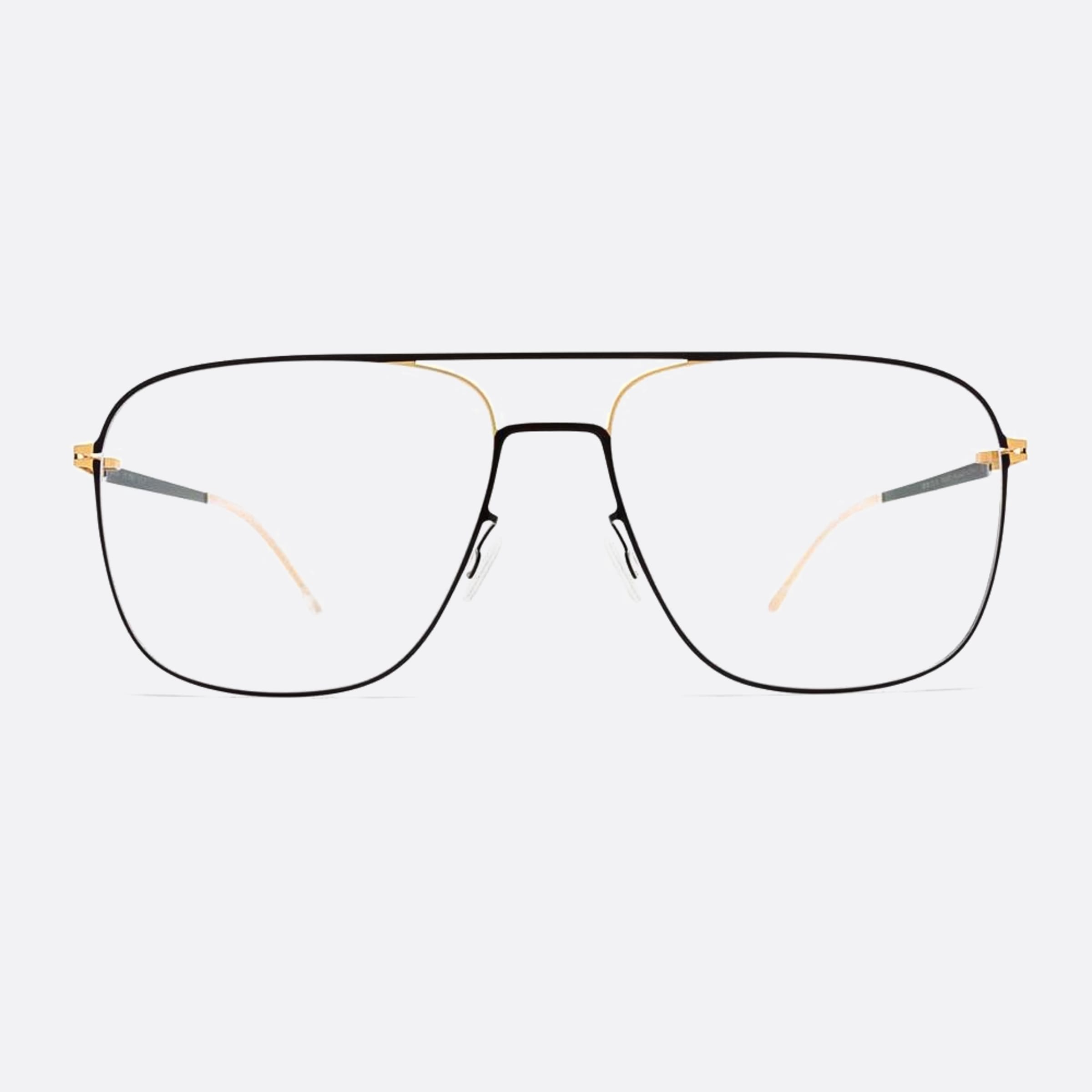 Mykita 56mm Steen Black Shield Unisex Eyeglasses - Main View