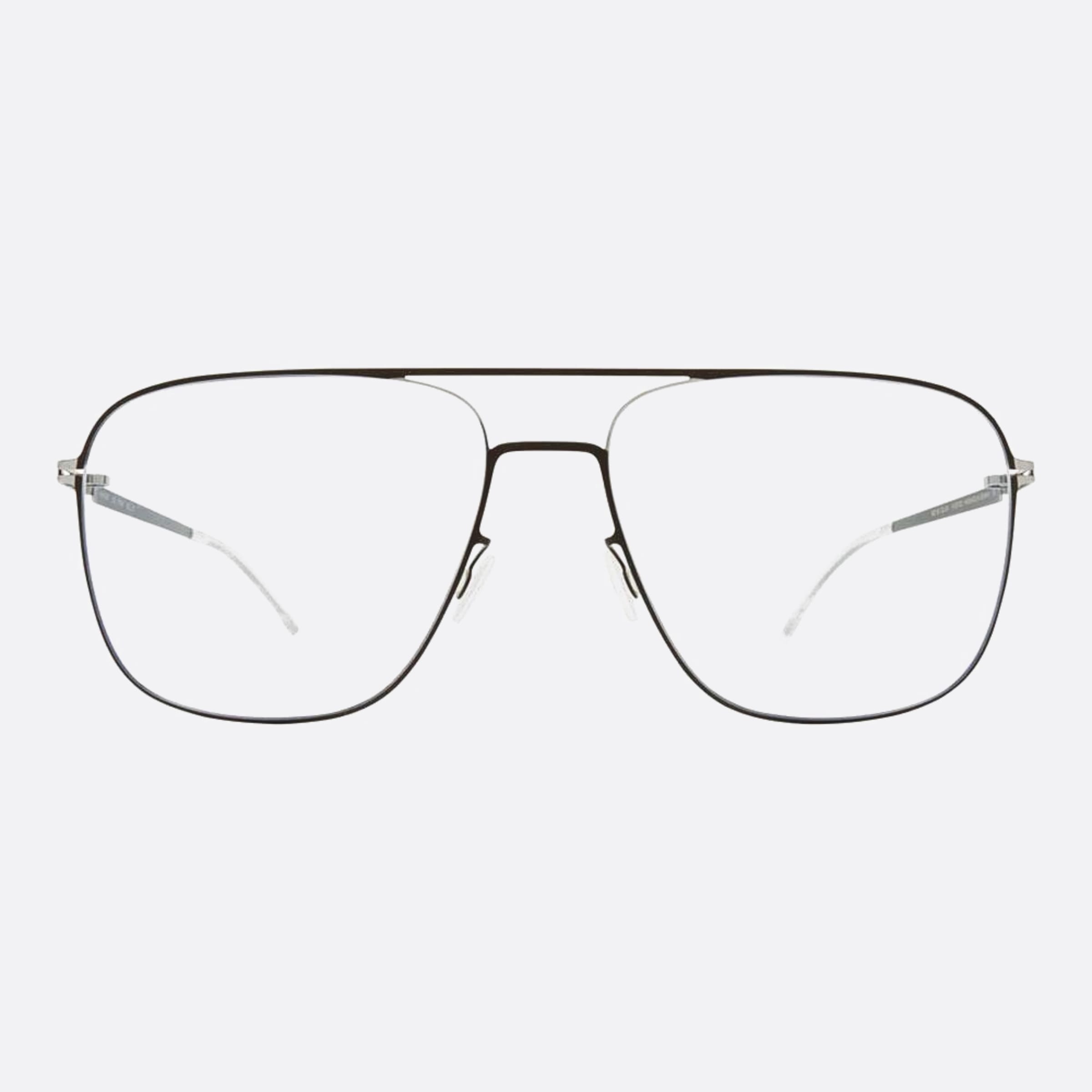 Mykita 56mm Steen Silver Shield Unisex Eyeglasses - Main View