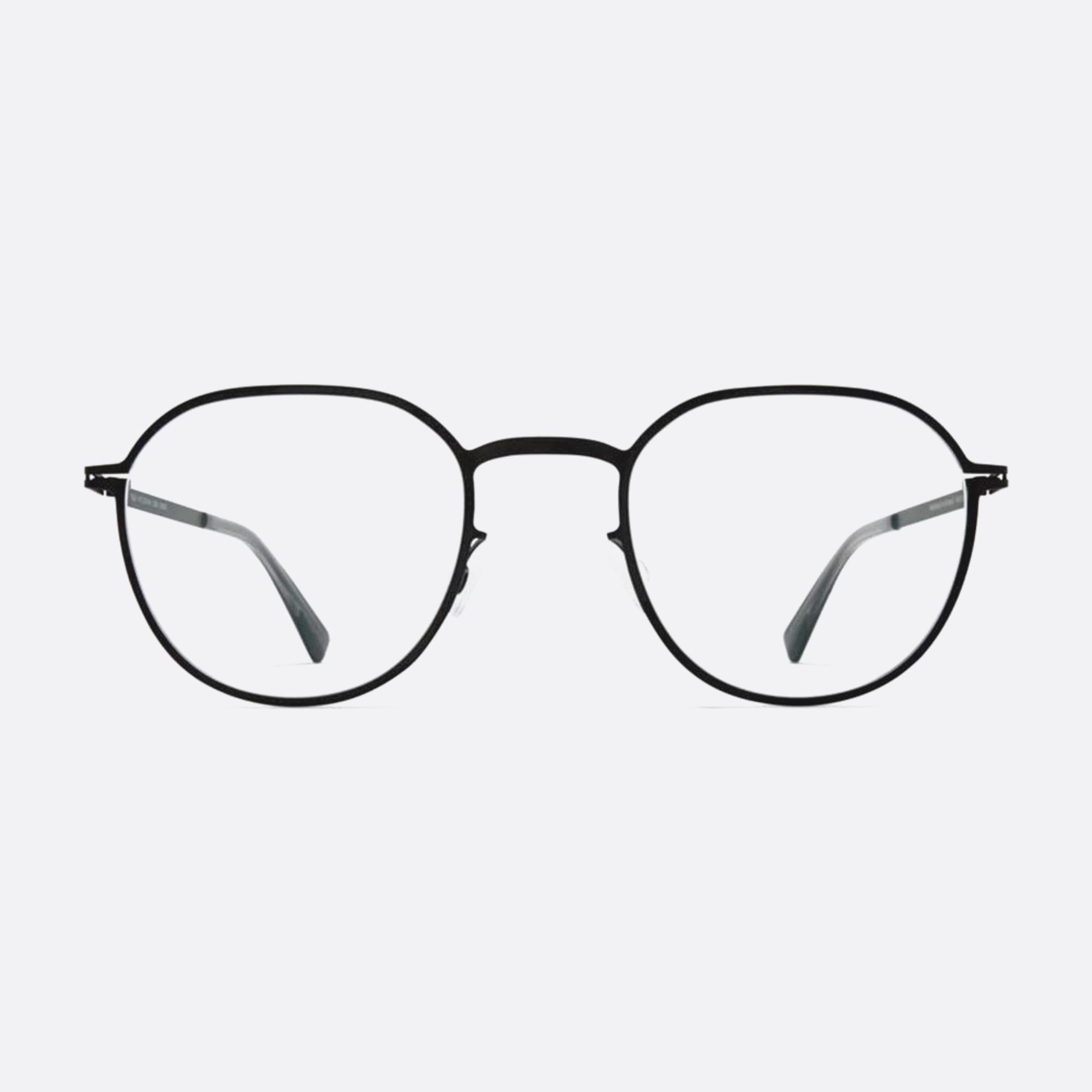 Mykita 47mm Talvi Opt Black Pantos Unisex Eyeglasses - Main View