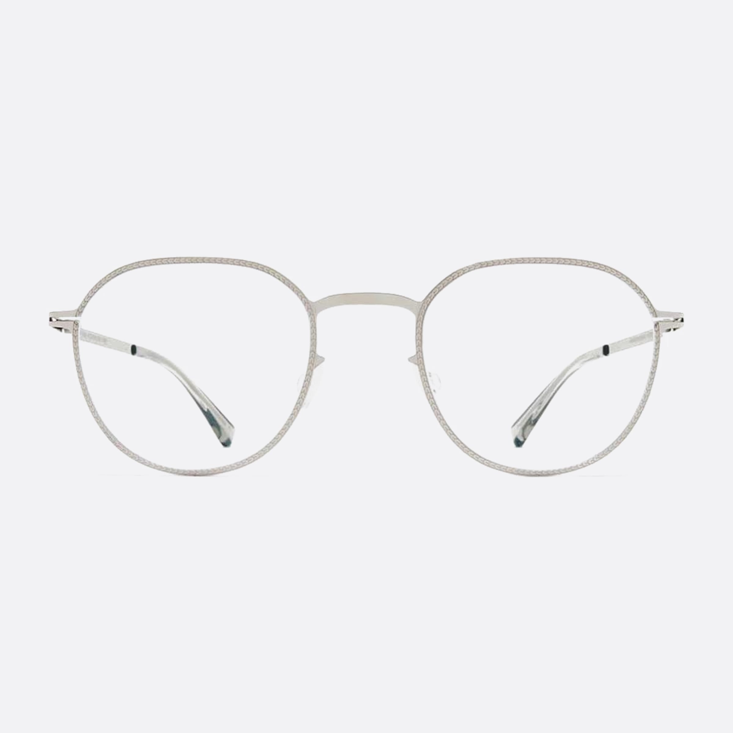 Mykita 47mm Talvi Opt Silver Pantos Unisex Eyeglasses - Main View