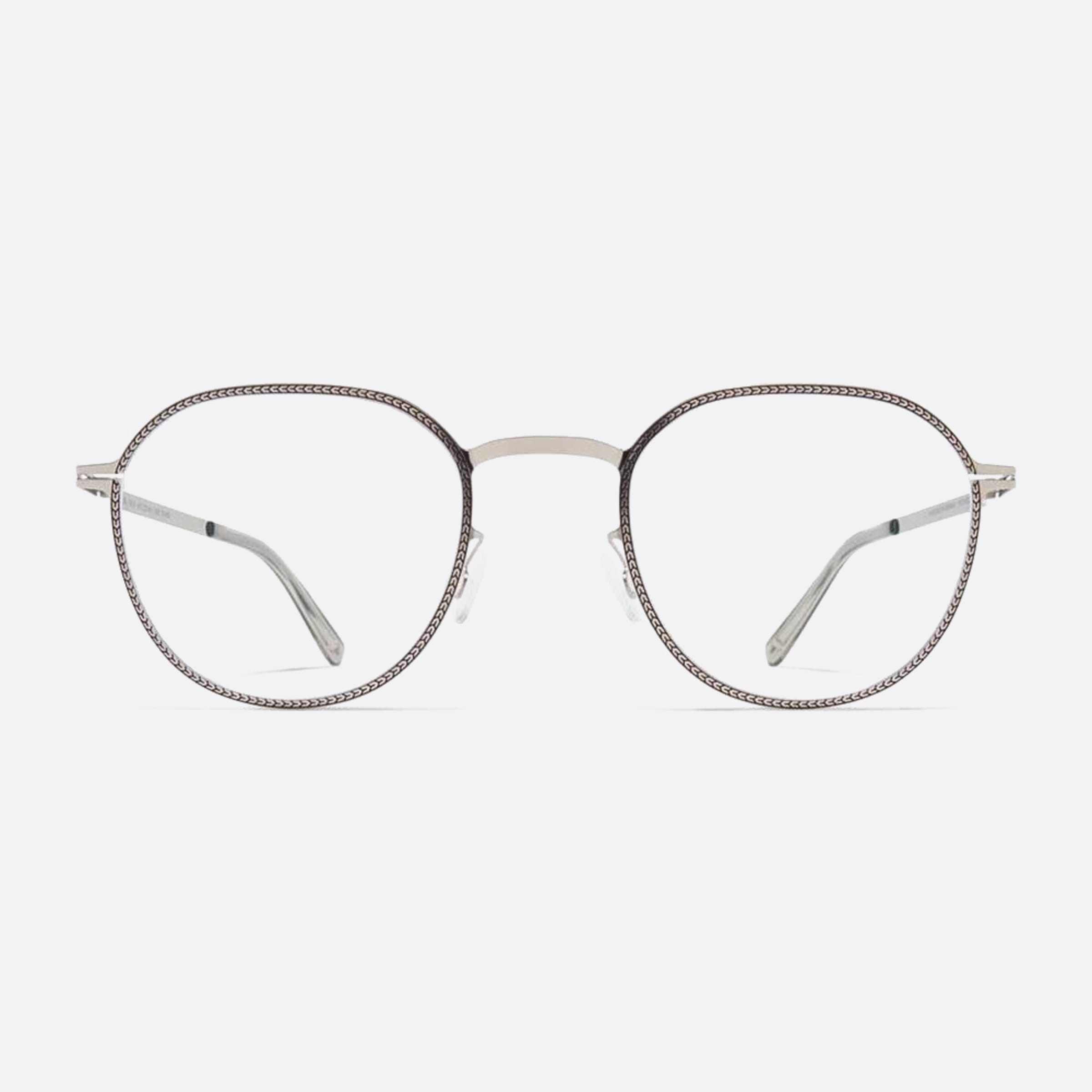 Mykita 47mm Talvi Opt Silver Pantos Unisex Eyeglasses - Main View