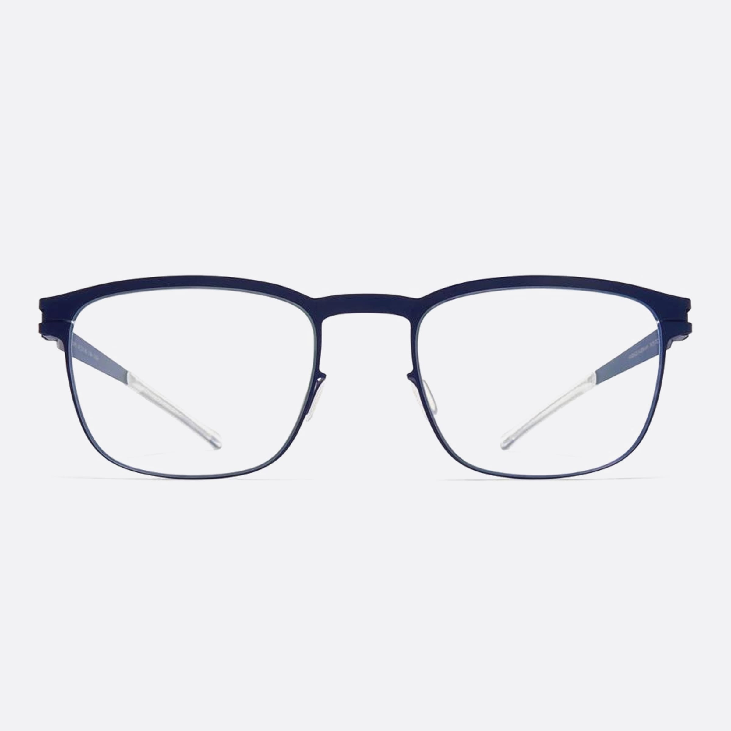 Mykita 54mm Theodore Blue Squared Unisex Eyeglasses - Main View