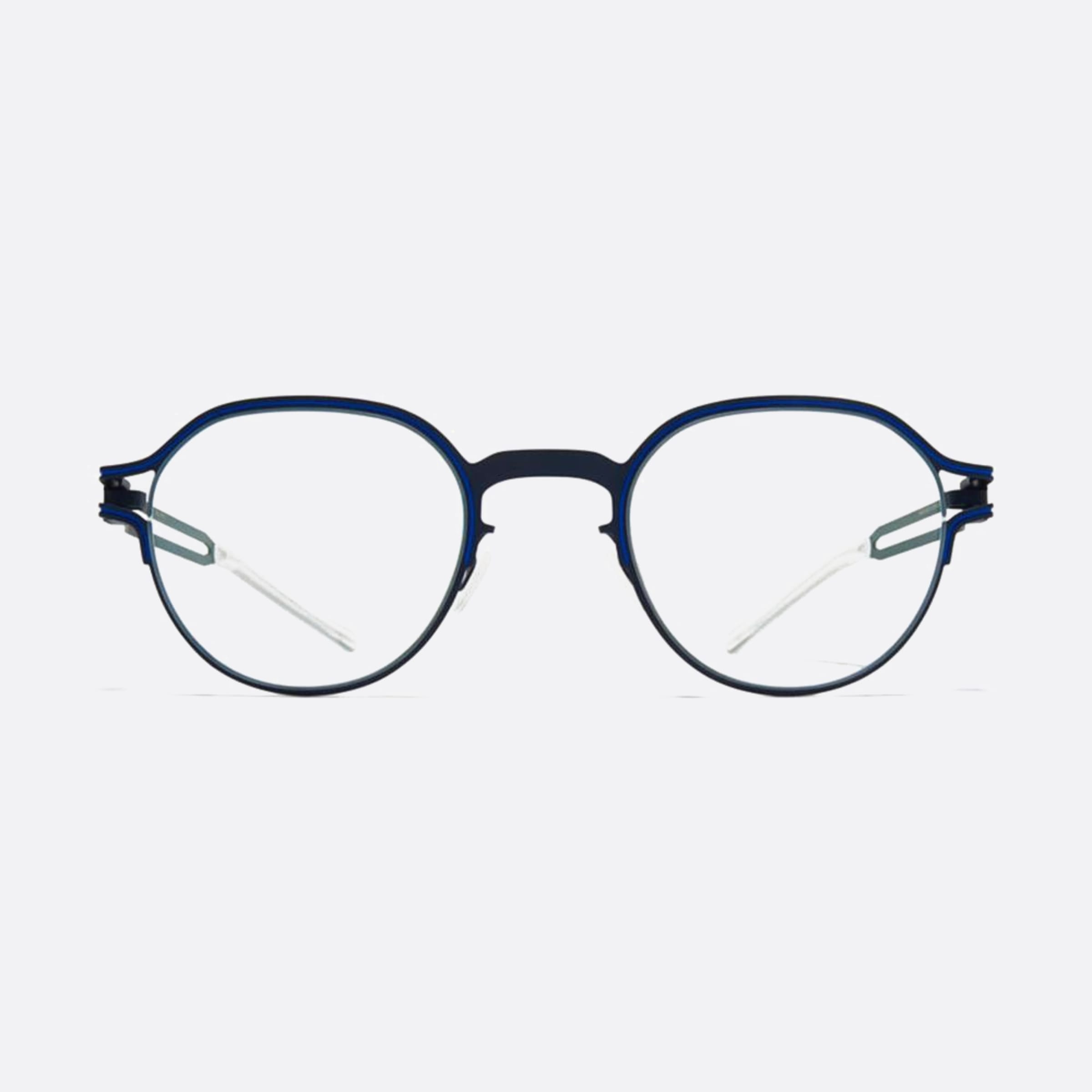 Mykita 47mm Vaasa Blue Pantos Unisex Eyeglasses - Main View