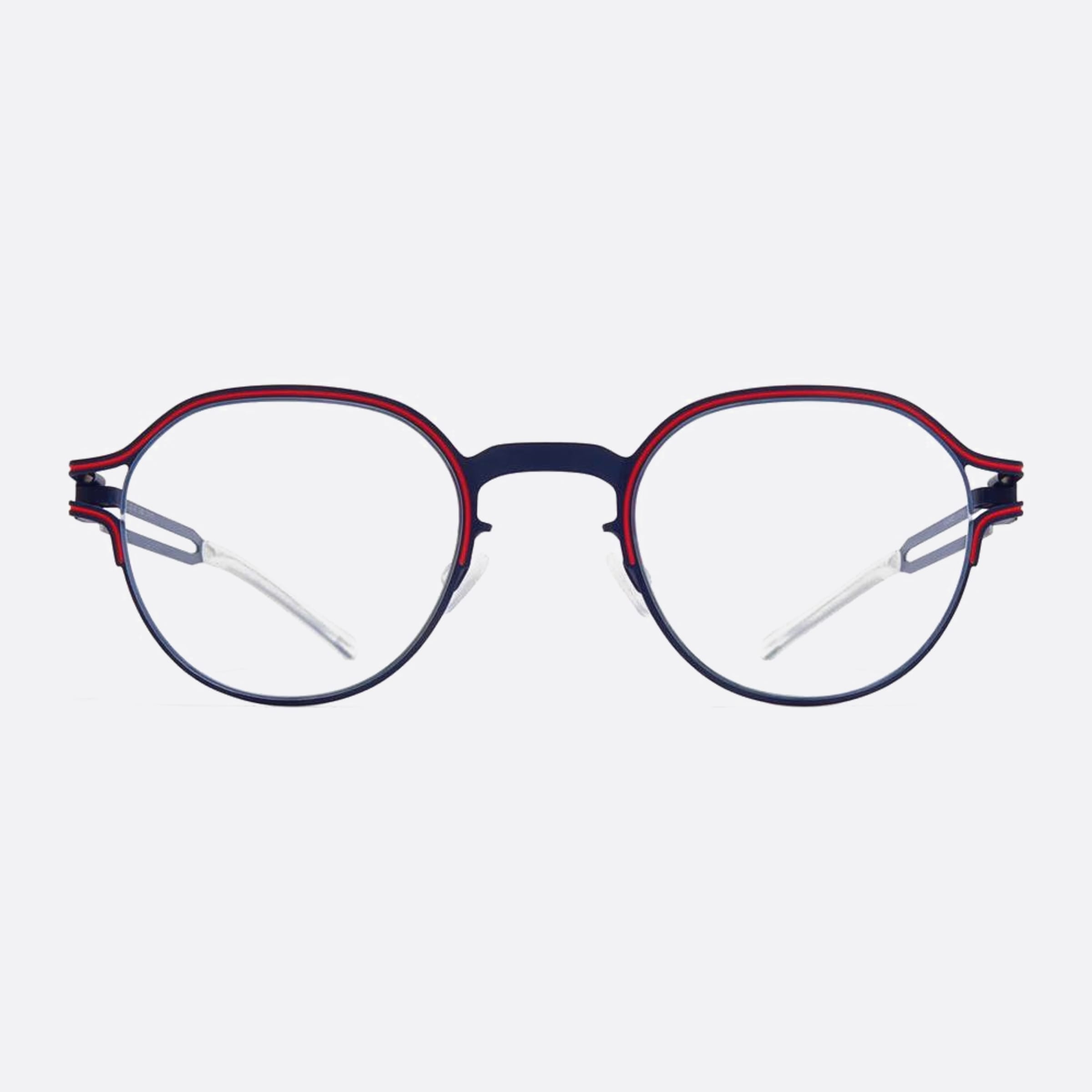 Mykita 47mm Vaasa Red Pantos Unisex Eyeglasses - Main View