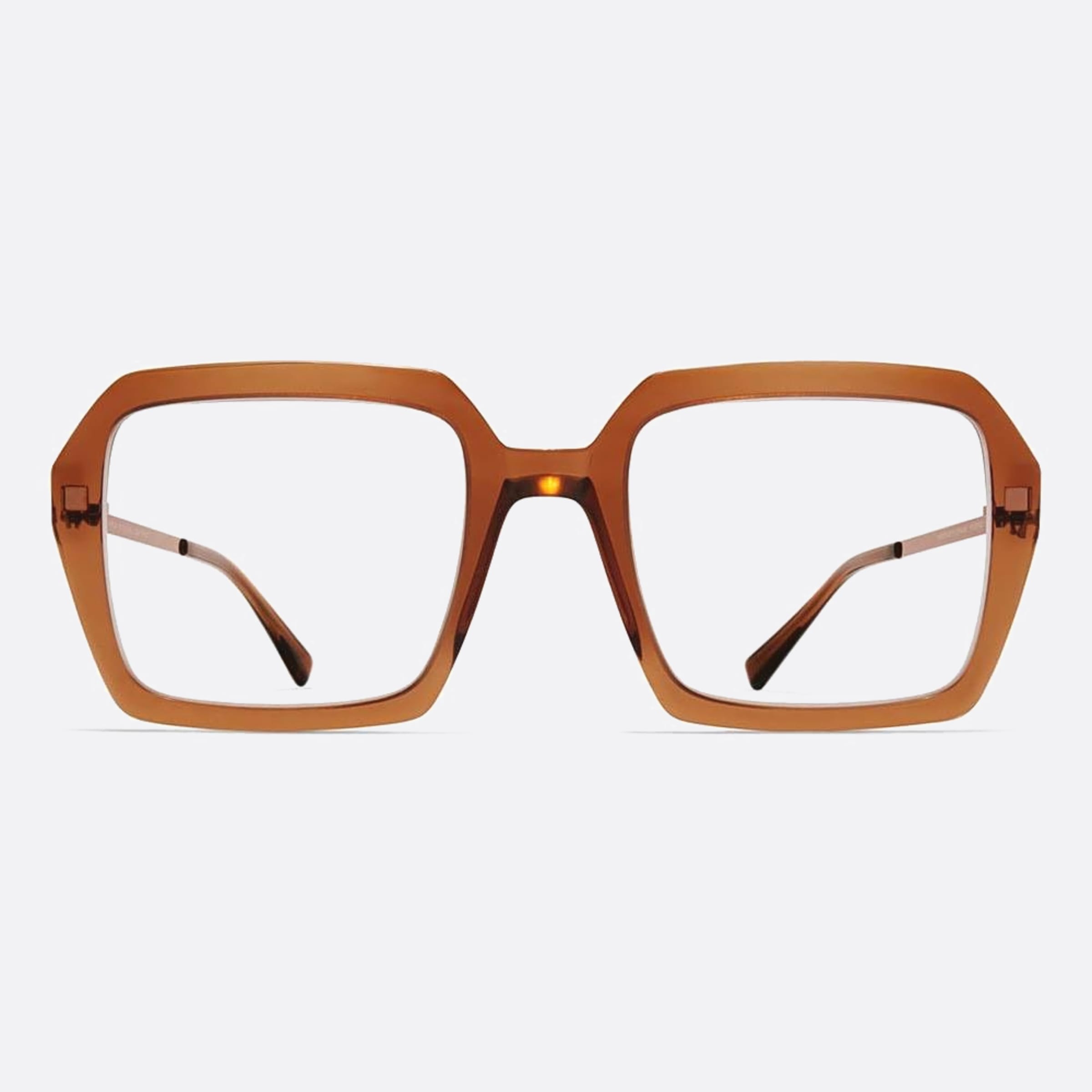 Mykita 51mm Vanilla Brown Oversize Unisex Eyeglasses - Main View