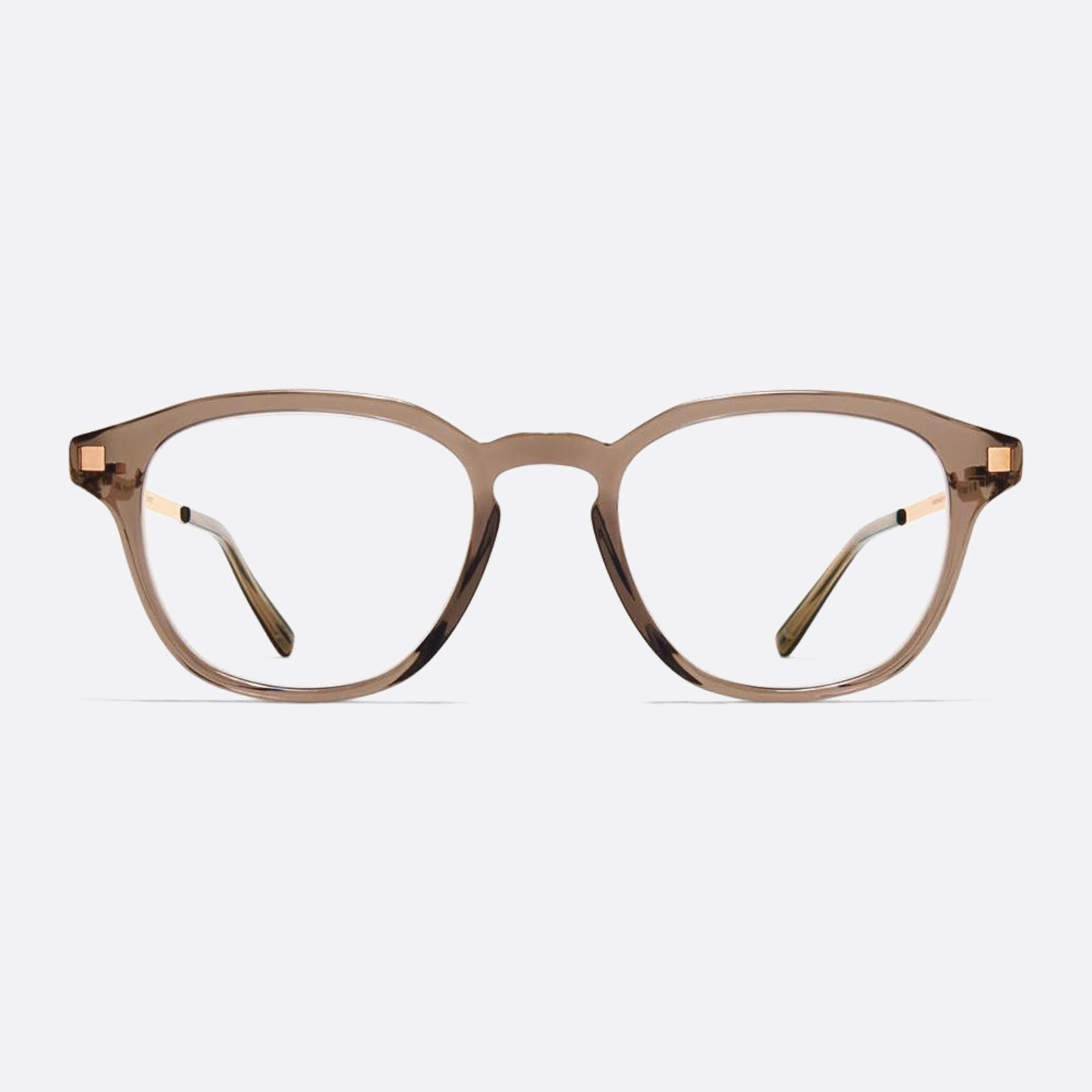 Mykita 45mm Yura Brown Pantos Unisex Eyeglasses - Main View
