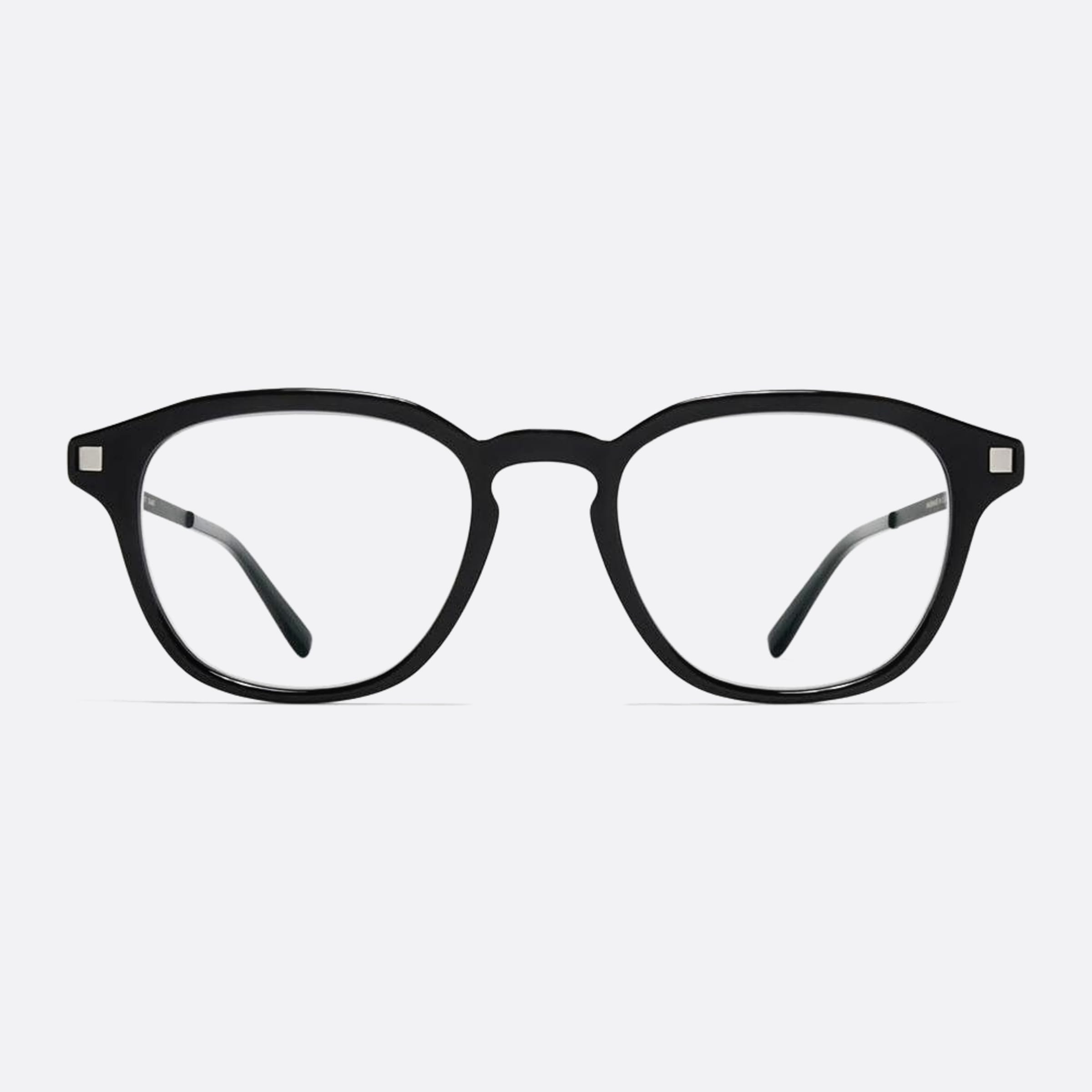 Mykita 45mm Yura Black Pantos Unisex Eyeglasses - Main View