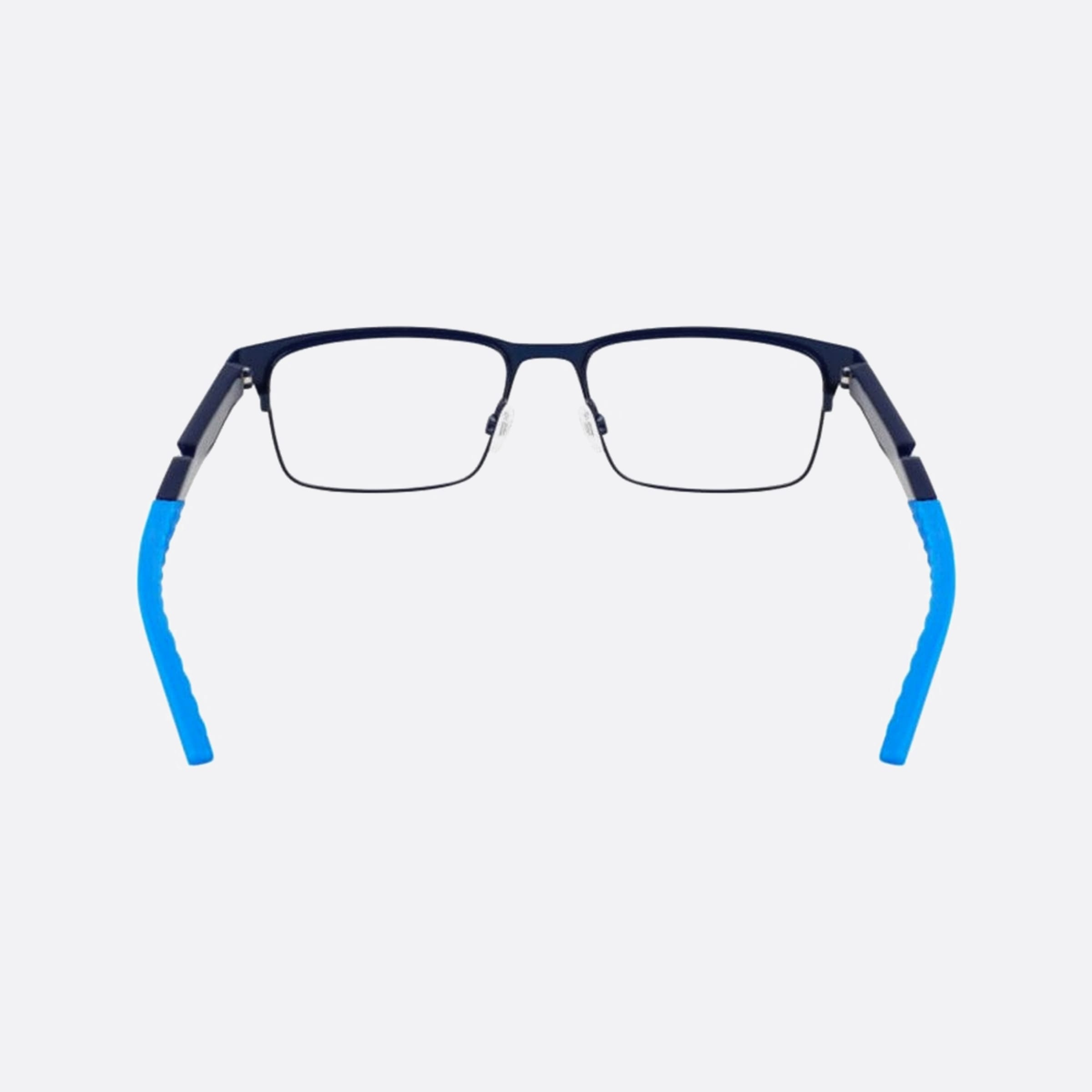 Nike 53mm Nike Blue Rectangle Men Eyeglasses - Lifestyle Shot