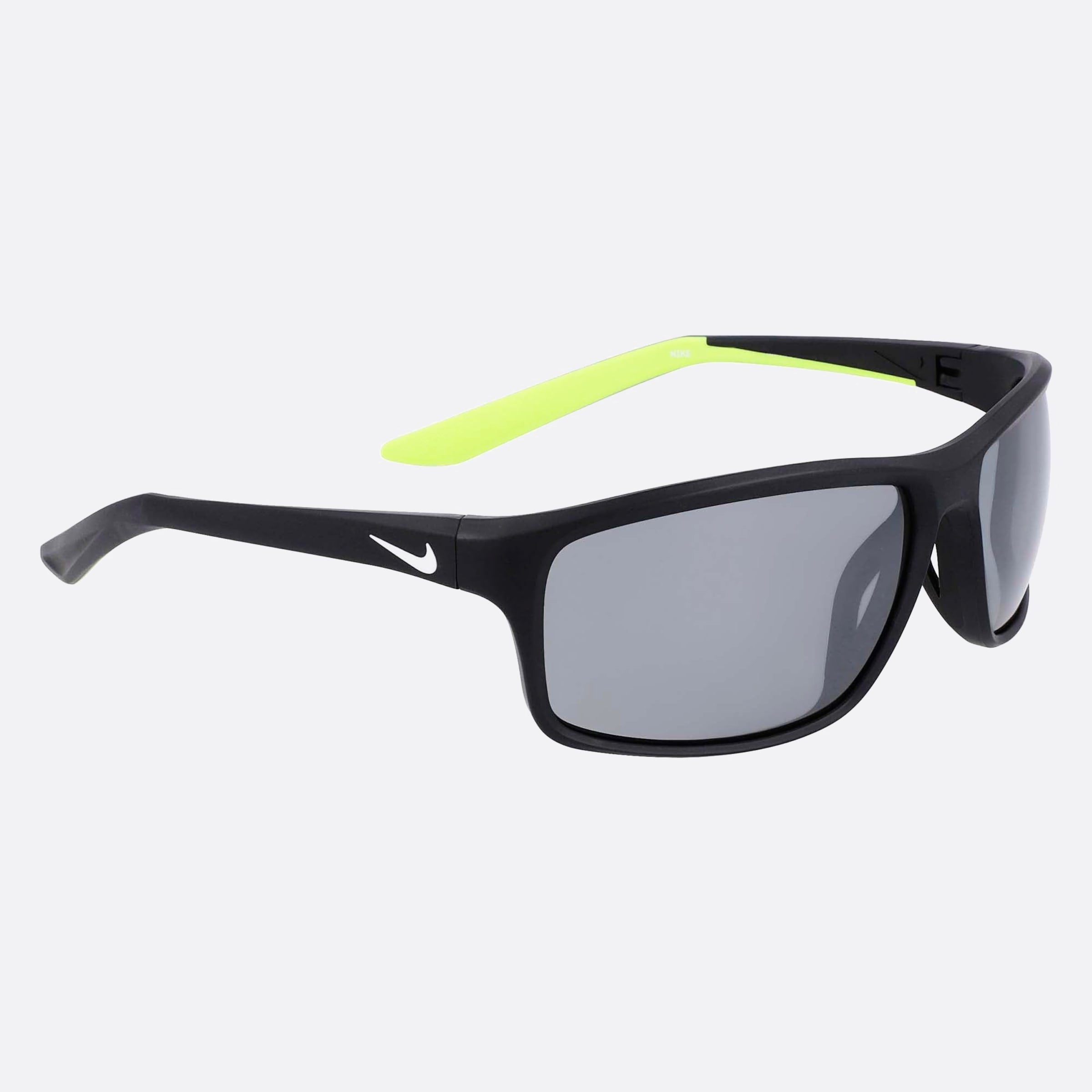 Nike 64mm Nike Adrenaline Dv2372 Black Sports Unisex Sunglasses - Additional Angle