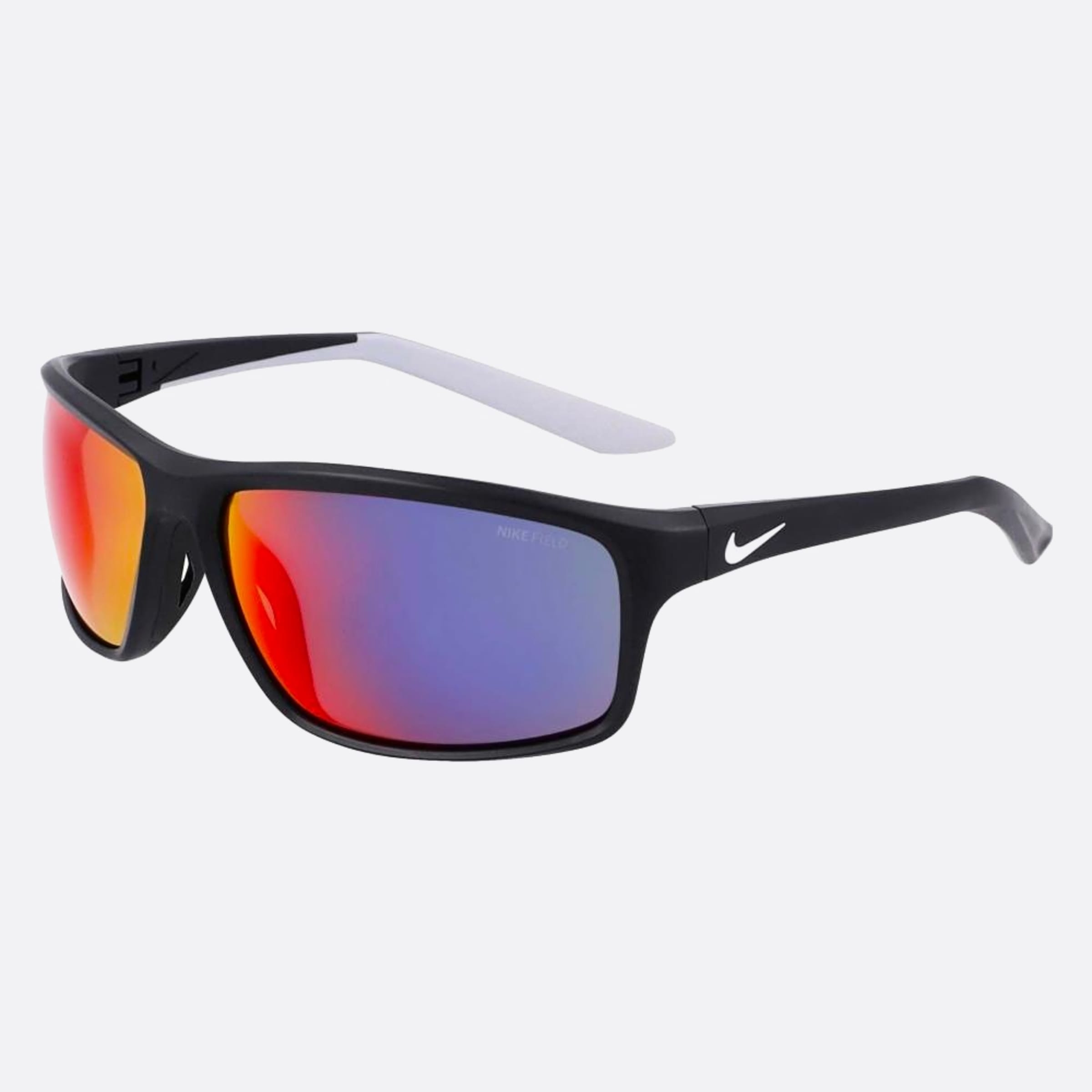 Nike 64mm Nike Adrenaline Dv2154 Black Sports Unisex Sunglasses - Side View