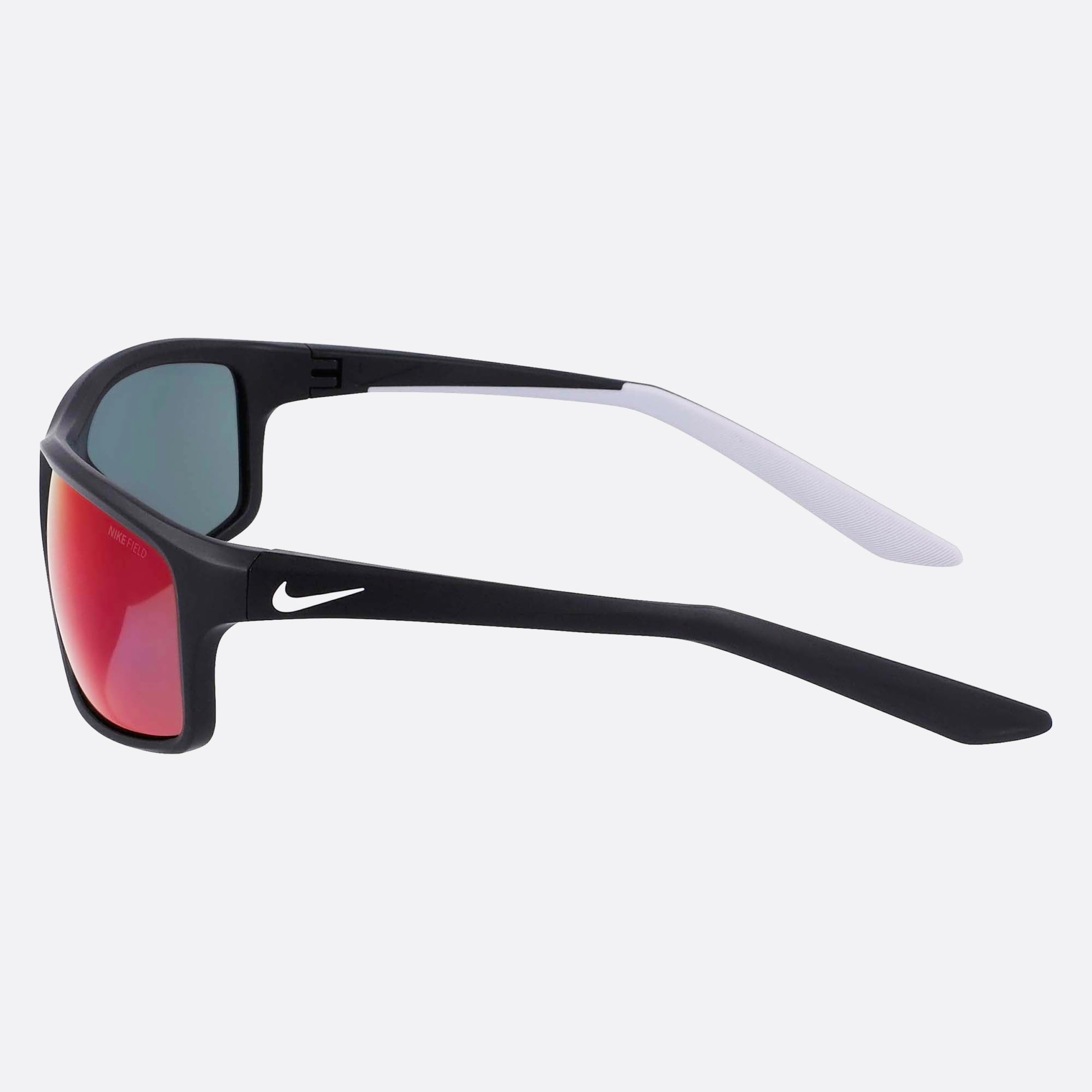 Nike 64mm Nike Adrenaline Dv2154 Black Sports Unisex Sunglasses - Detail View