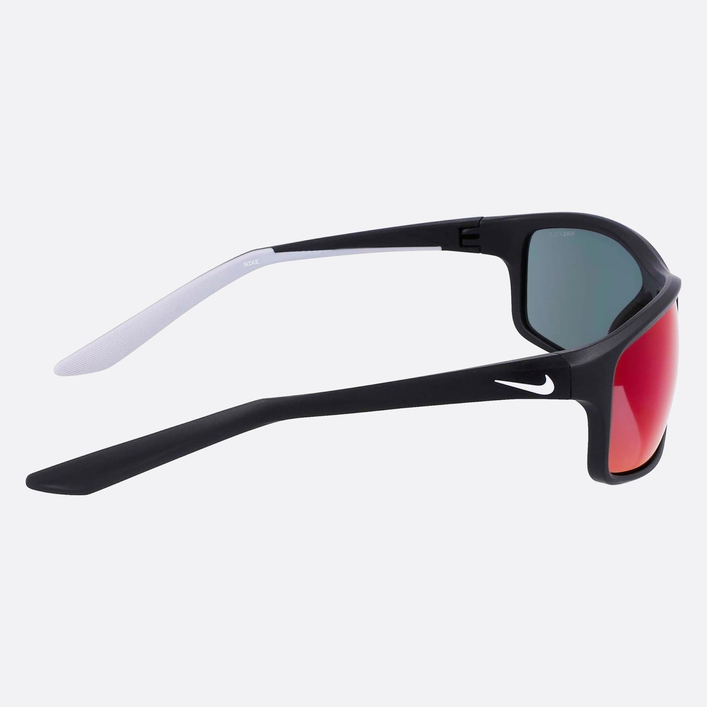 Nike 64mm Nike Adrenaline Dv2154 Black Sports Unisex Sunglasses - Additional Angle
