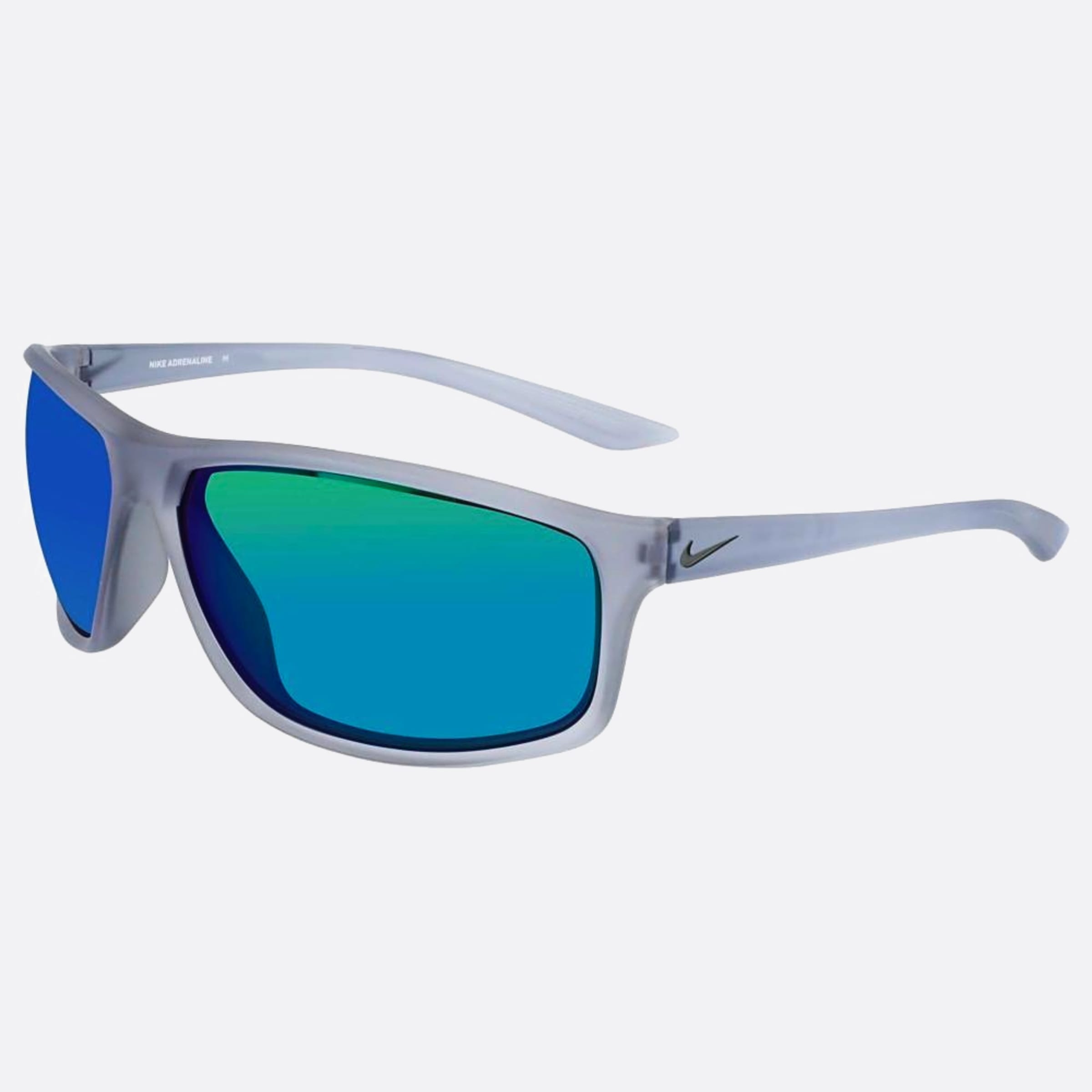 Nike 66mm Nike Adrenaline Ev1113 Grey Sports Men Sunglasses - Side View