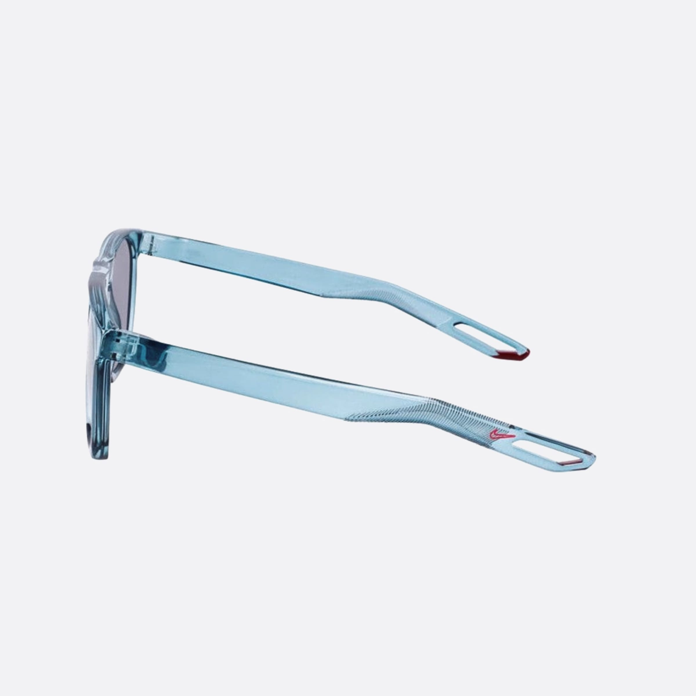 Nike 52mm Nike Flatspot Xxii Dv2258 Blue Geometric Unisex Sunglasses - Detail View