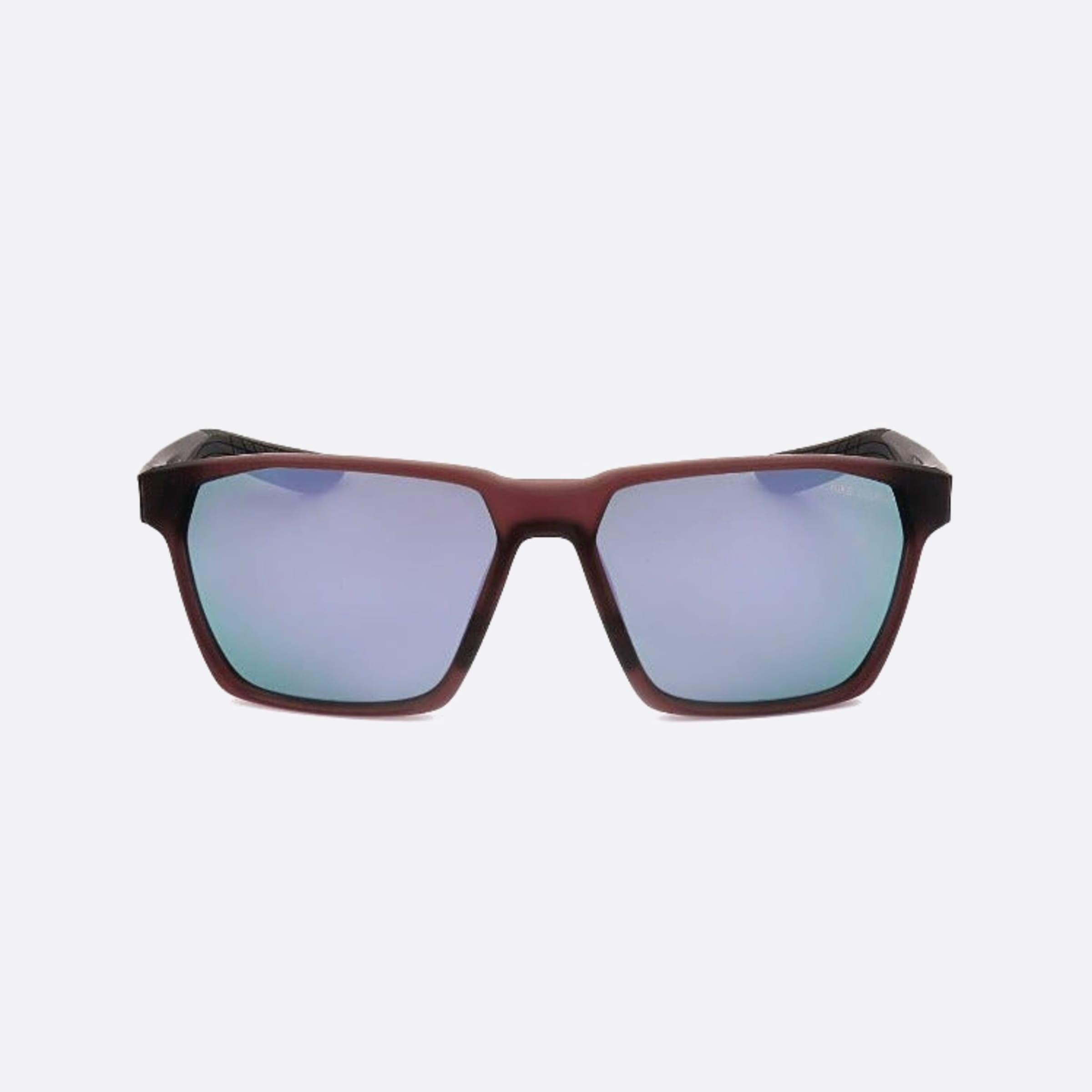 Nike 55mm Nike Maverick Dj0789 Brown Geometric Unisex Sunglasses - Main View