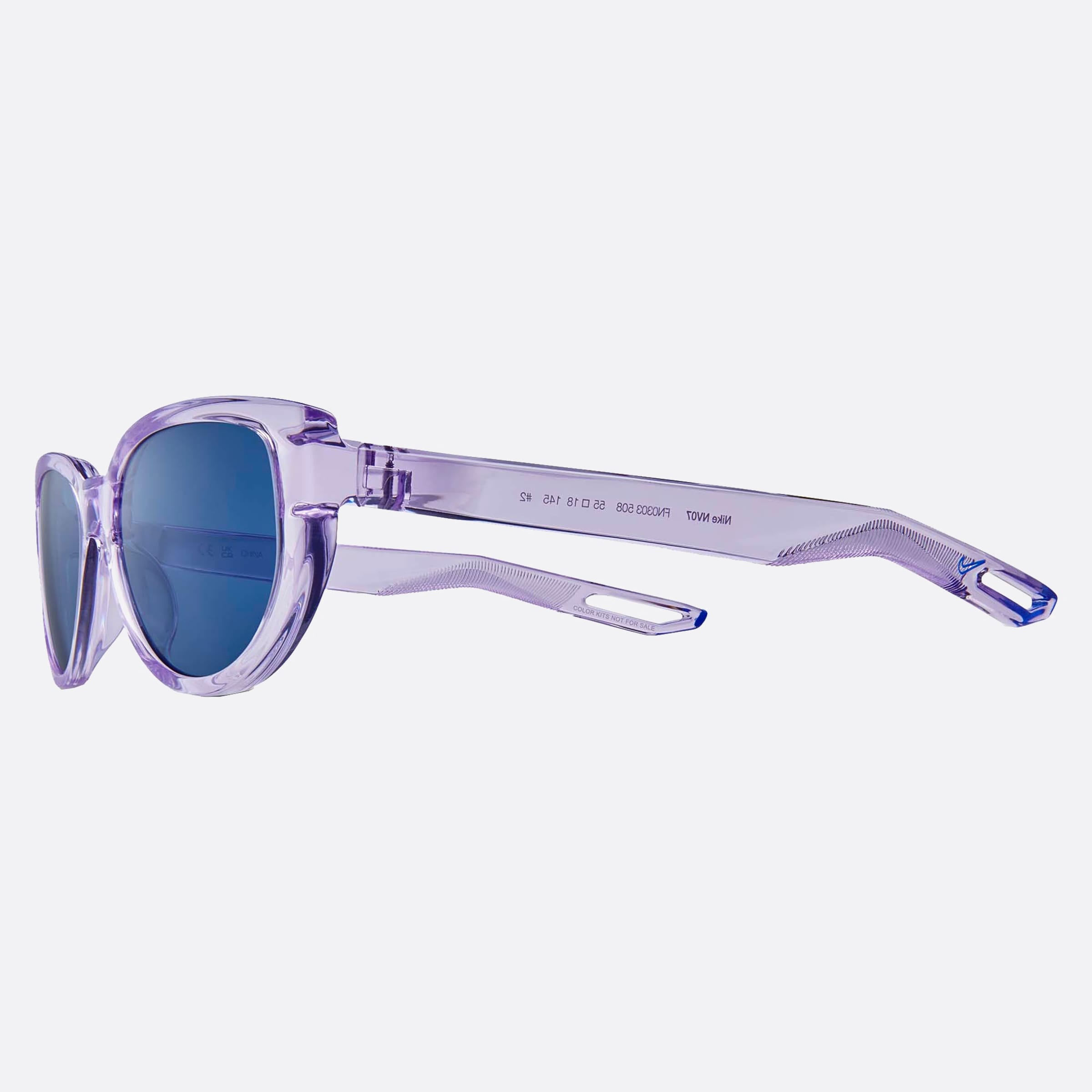 Nike 55mm Nike Nv07 Fn0303 Pink Cat Eye Unisex Sunglasses - Detail View