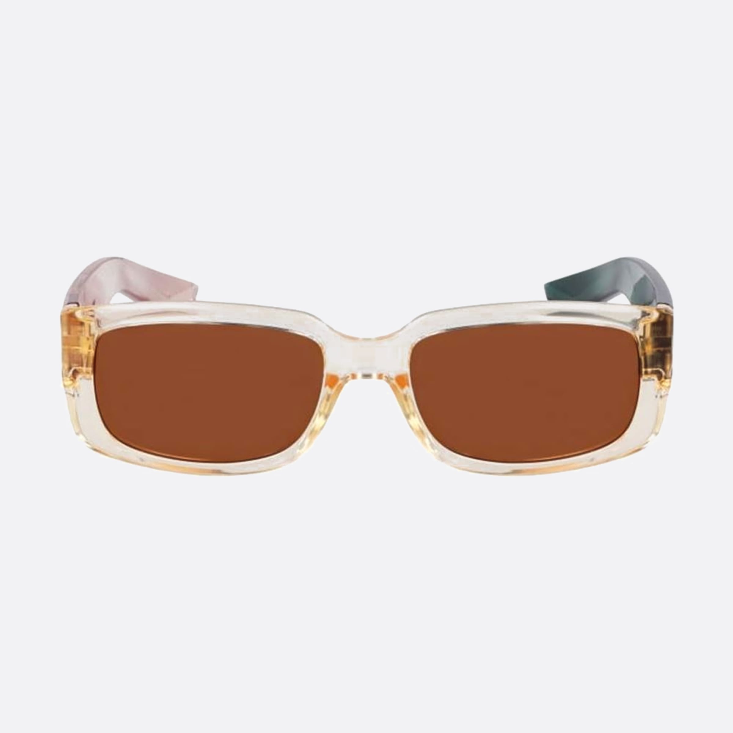 Nike 56mm Nike Variant Ev24013 Transparent Rectangle Men Sunglasses - Main View