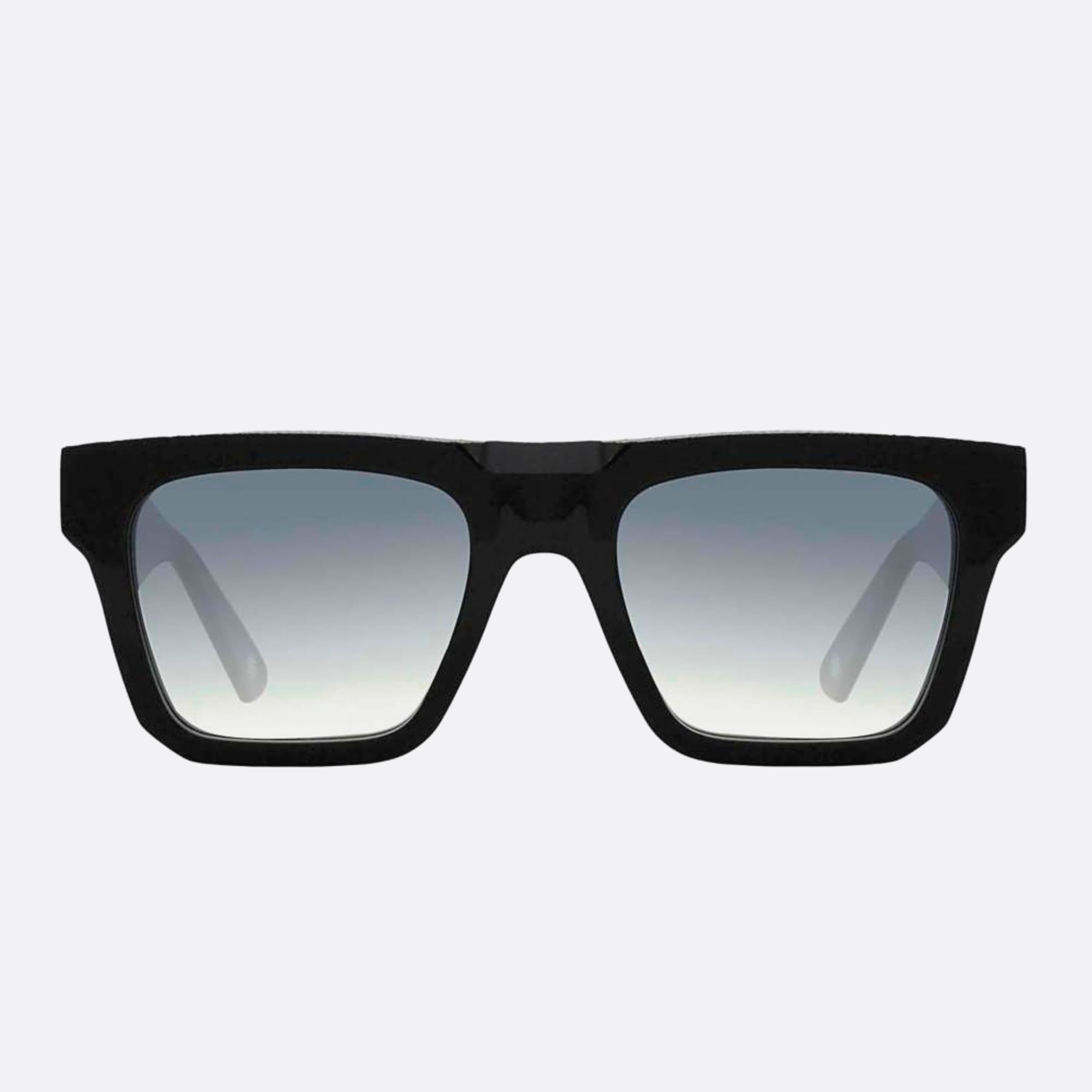 Ophy 53mm Holl Black Geometric Unisex Sunglasses - Main View