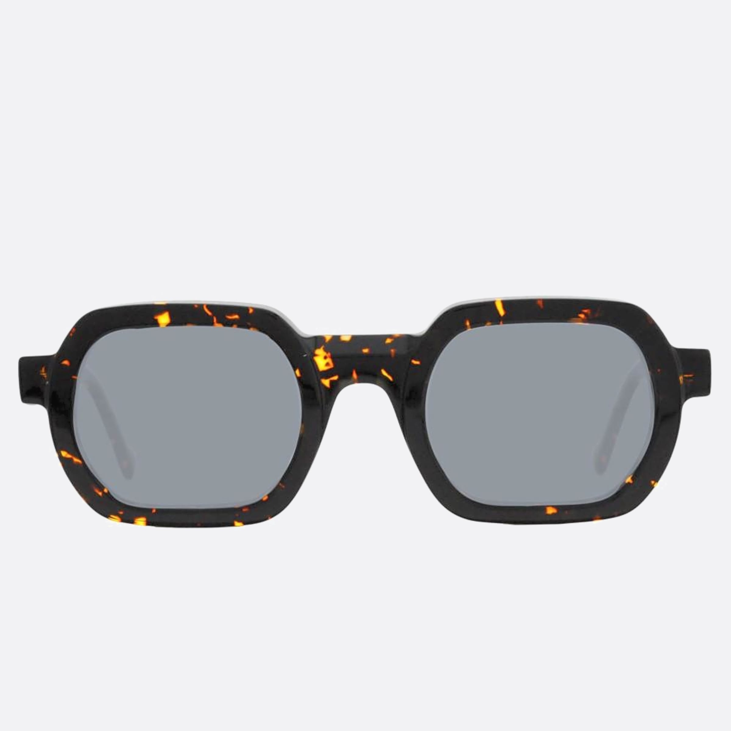 Ophy 48mm Jim Havana Geometric Unisex Sunglasses - Main View
