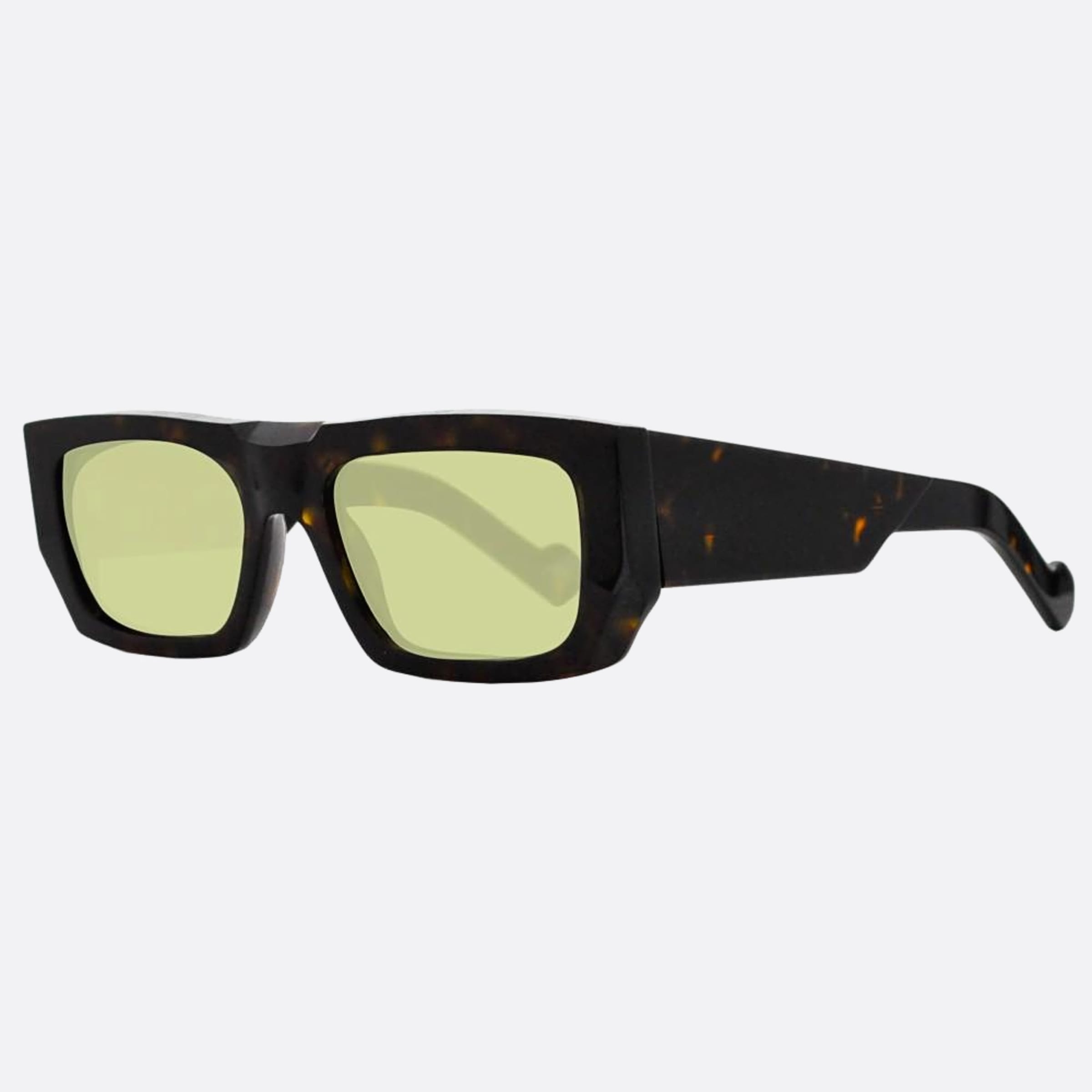 Ophy 54mm Roche Havana Geometric Unisex Sunglasses - Side View