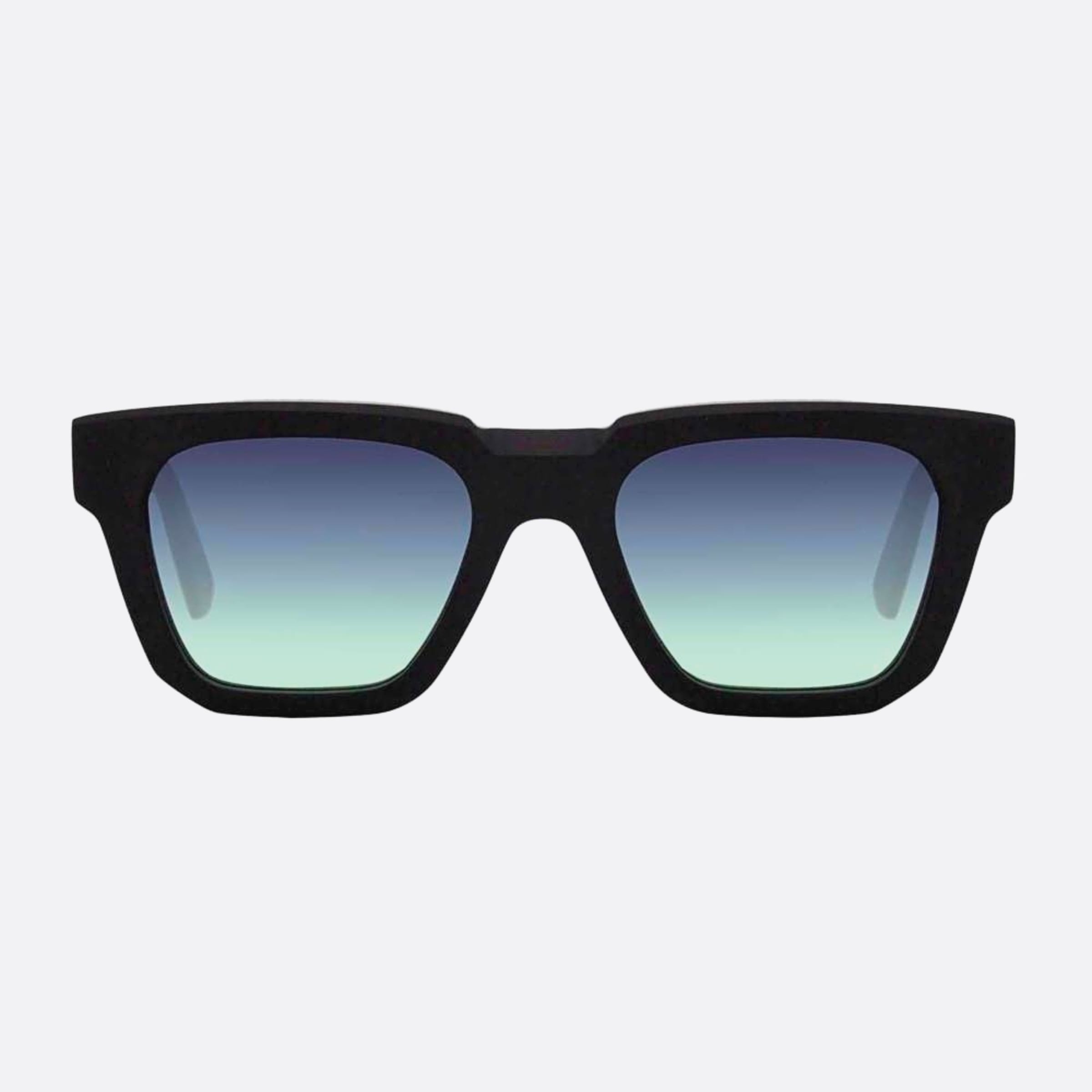 Ophy 53mm Leoh Lava Black Geometric Unisex Sunglasses - Main View
