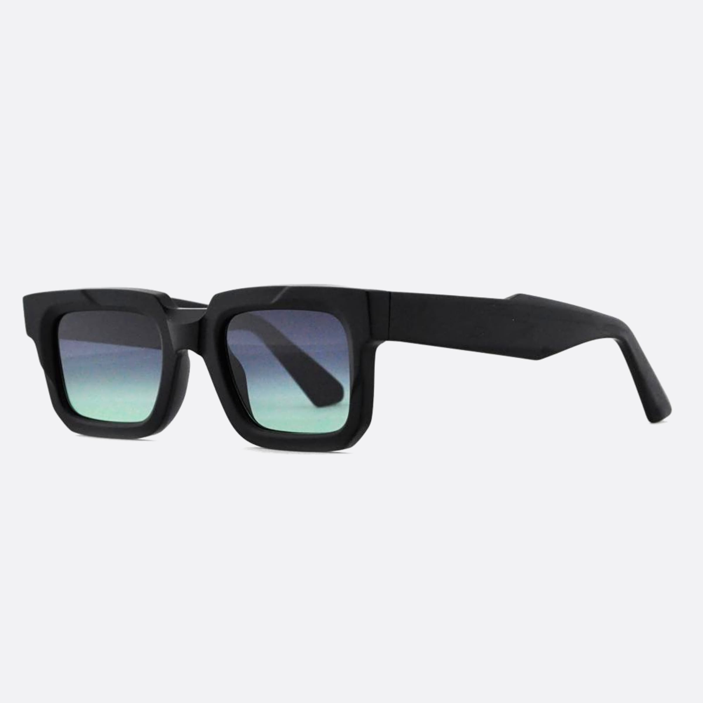 Ophy 51mm Pei Lava Black Squared Men Sunglasses - Side View