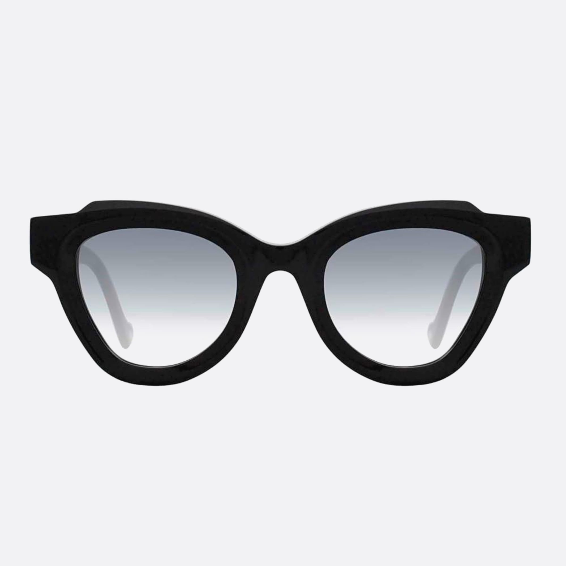 Ophy 47mm Zaha Black Cat Eye Women Sunglasses - Main View