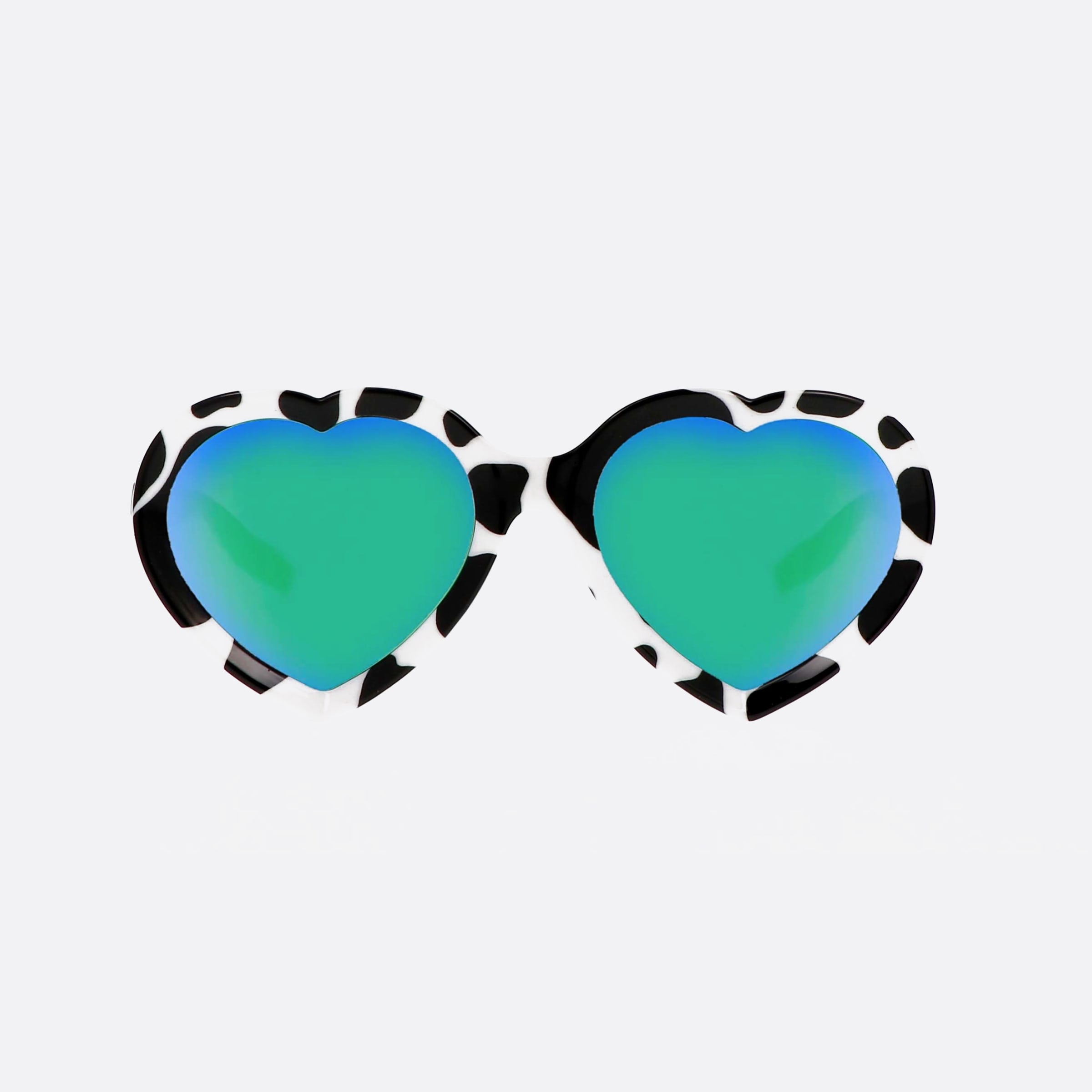 Pit 53mm Viper Admirer Cowabunga Black Heart Unisex Sunglasses - Side View