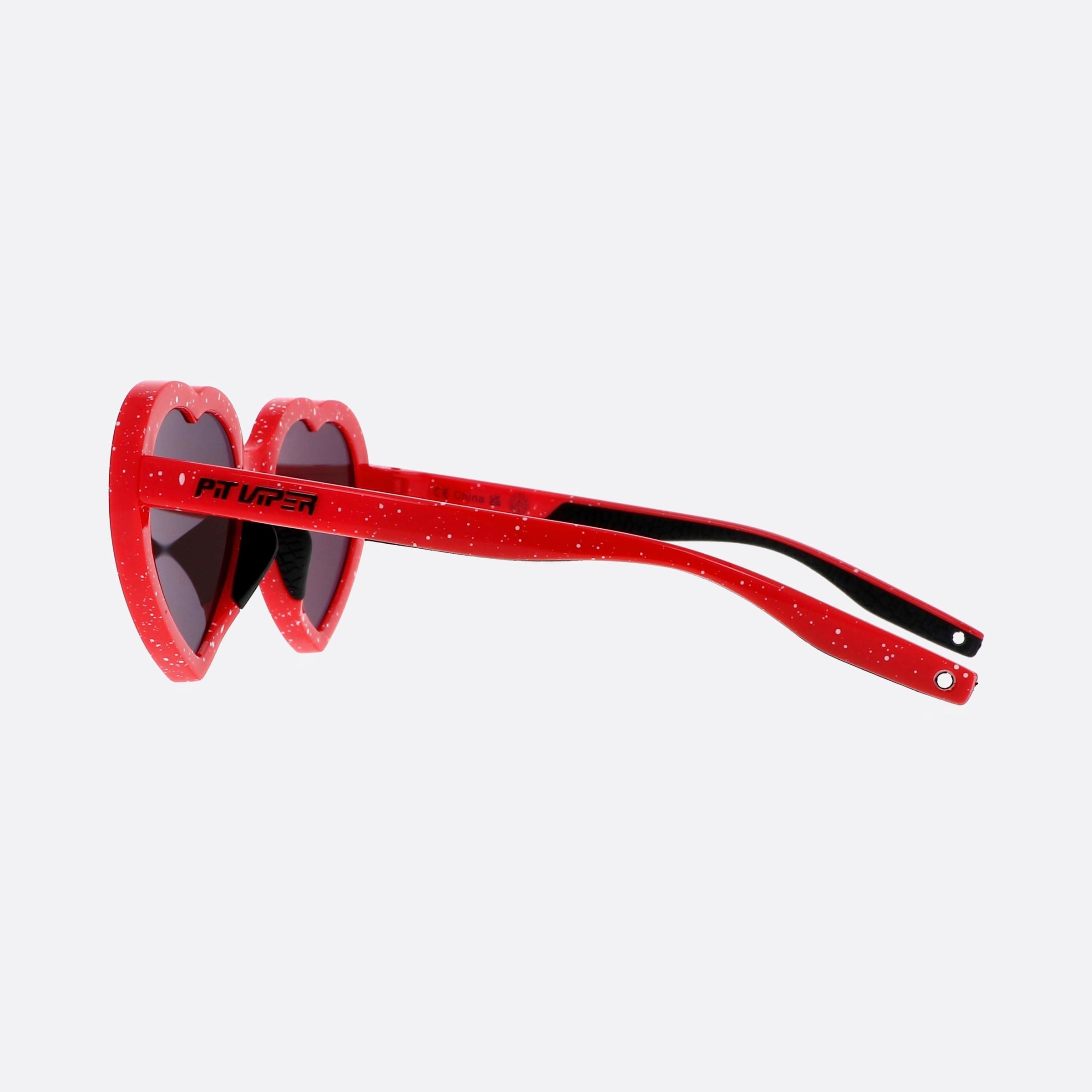 Pit 53mm Viper Admirer Responder Red Heart Women Sunglasses - Detail View