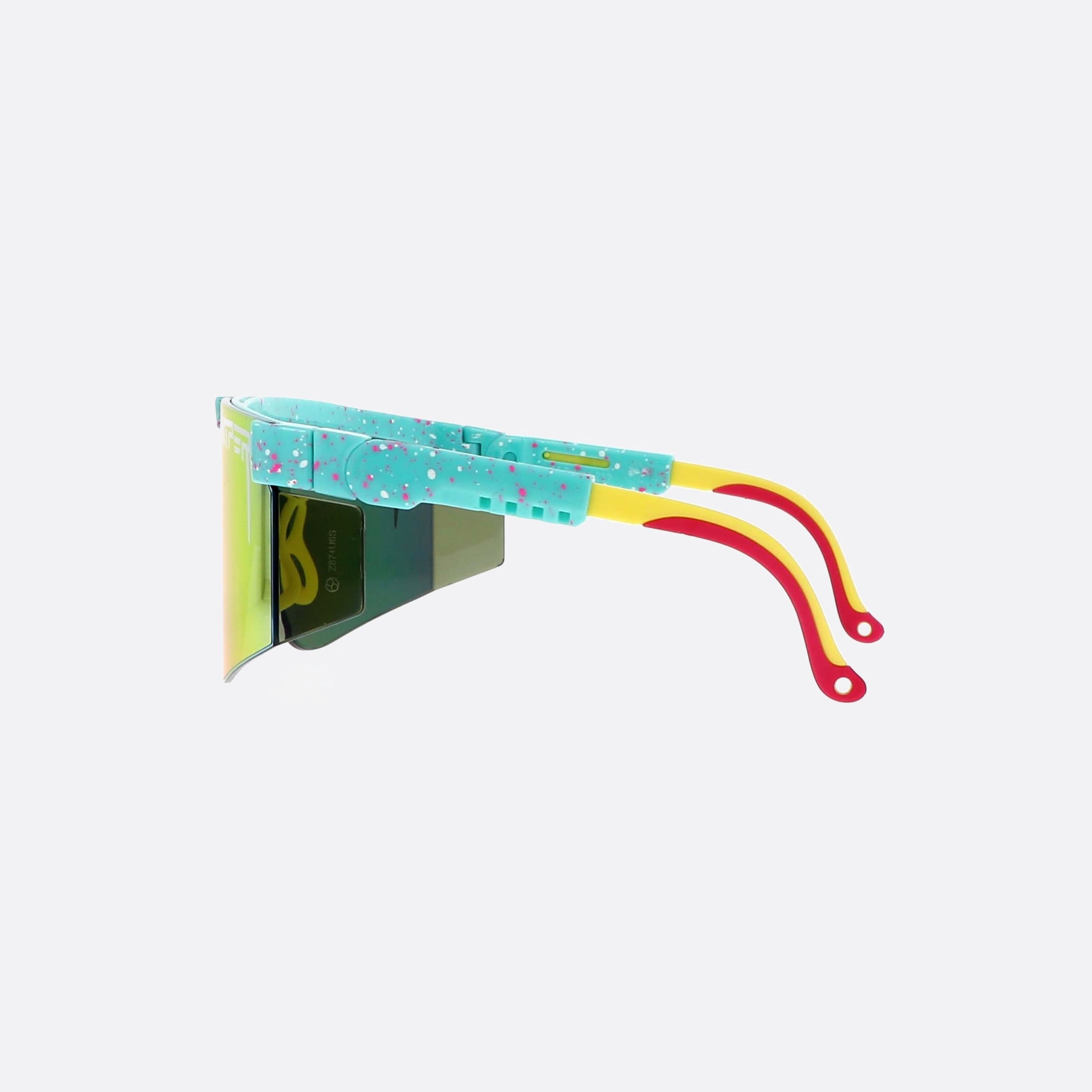 Pit 155mm Viper The Playmate Blue Mask Men Sunglasses - Detail View