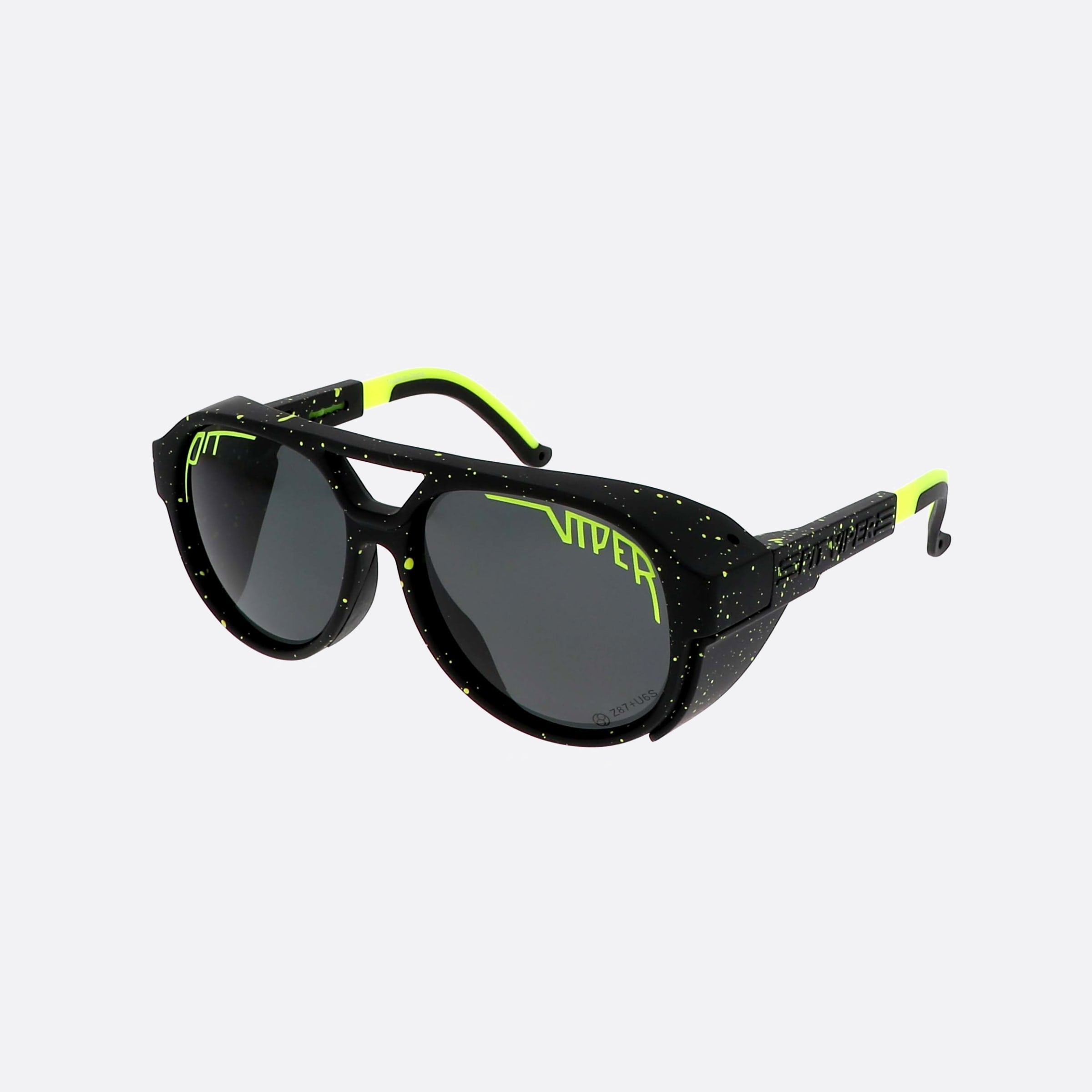 Pit 52mm Viper The Exciters Exciters Cosmos Black Round Unisex Sunglasses - Main View