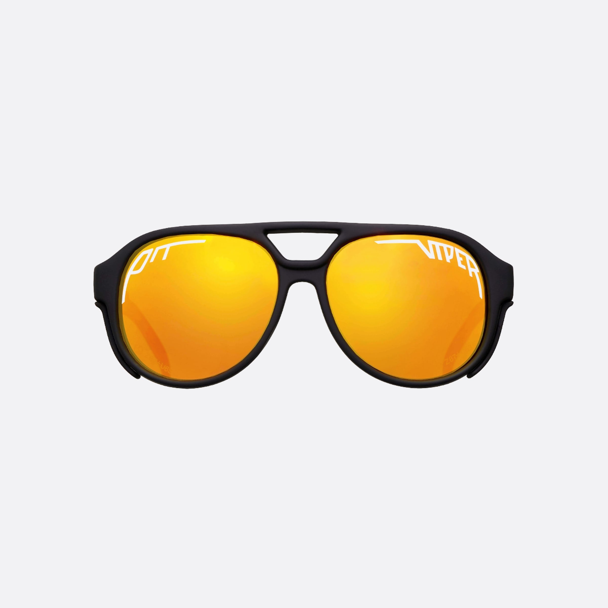 Pit 52mm Viper The Exciters Exciters Rubbers Black Round Polarized Unisex Sunglasses - Side View