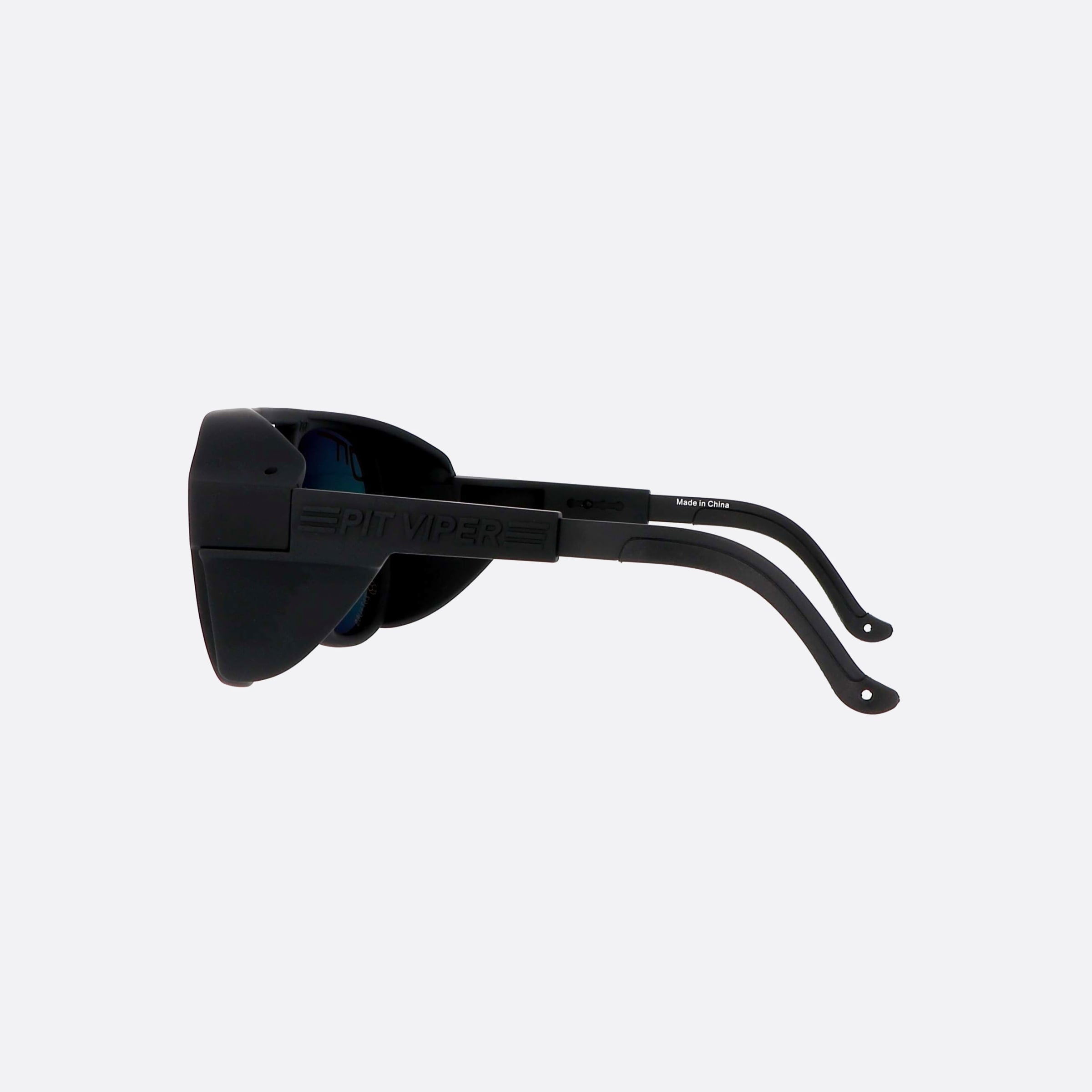 Pit 52mm Viper The Exciters Exciters Rubbers Black Round Polarized Unisex Sunglasses - Detail View