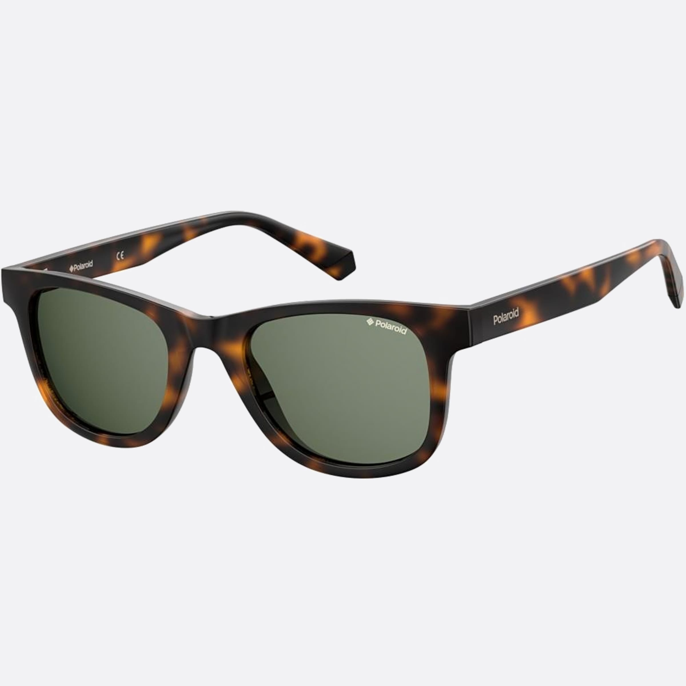 Polaroid 50mm Pld New Havana Squared Polarized Men Sunglasses - Side View