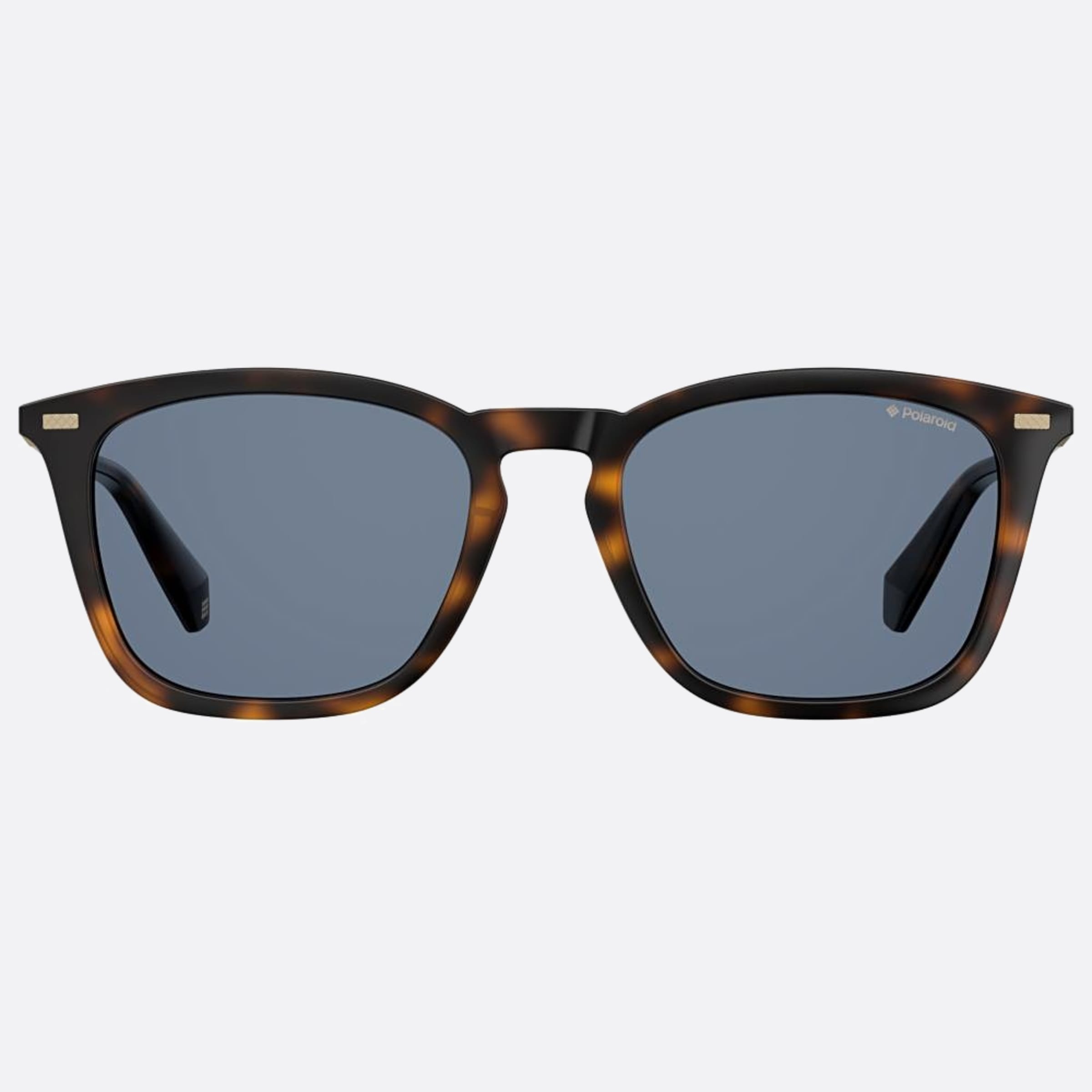 Polaroid 52mm Pld Havana Squared Polarized Men Sunglasses - Main View