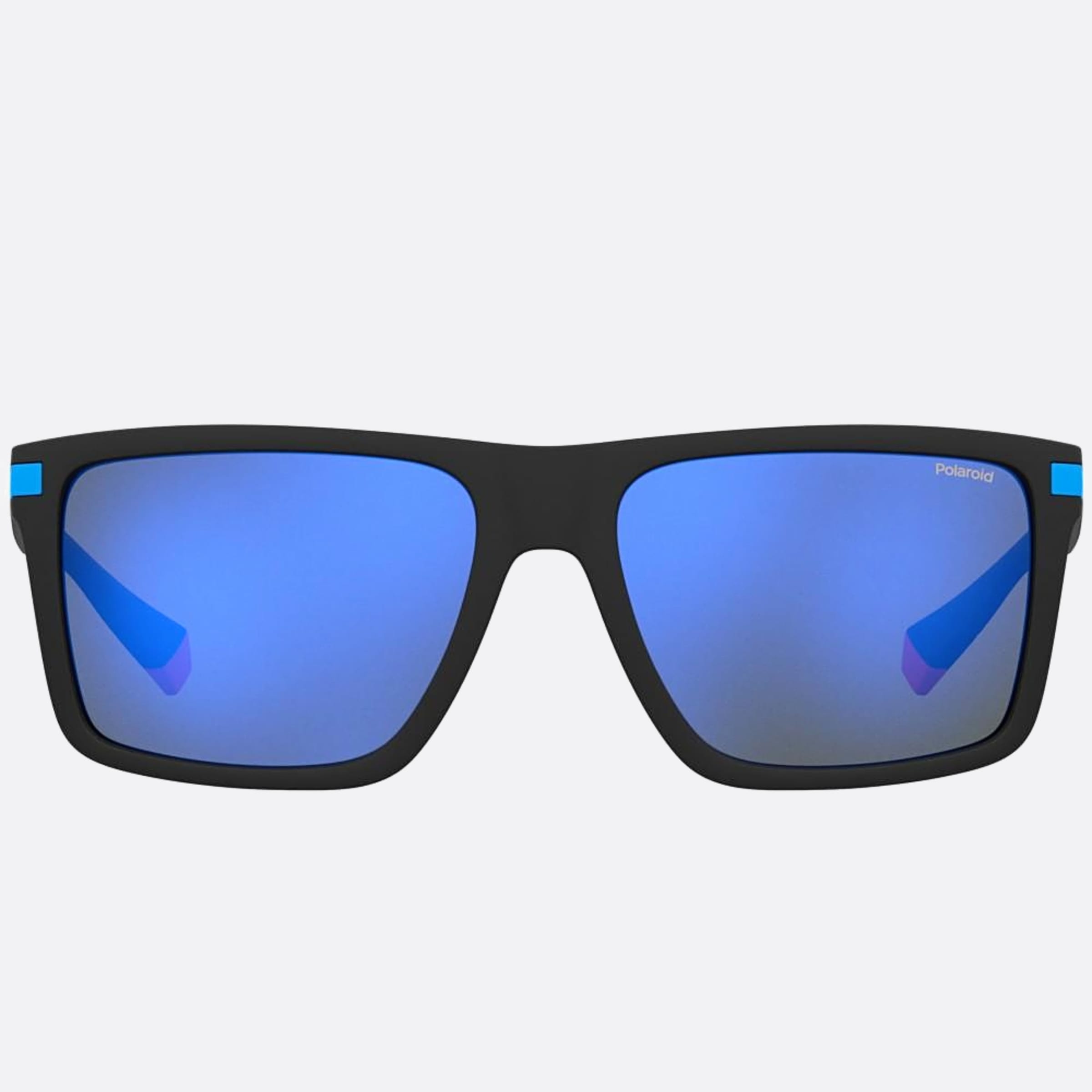 Polaroid 56mm Pld D51 Black Squared Polarized Men Sunglasses - Main View