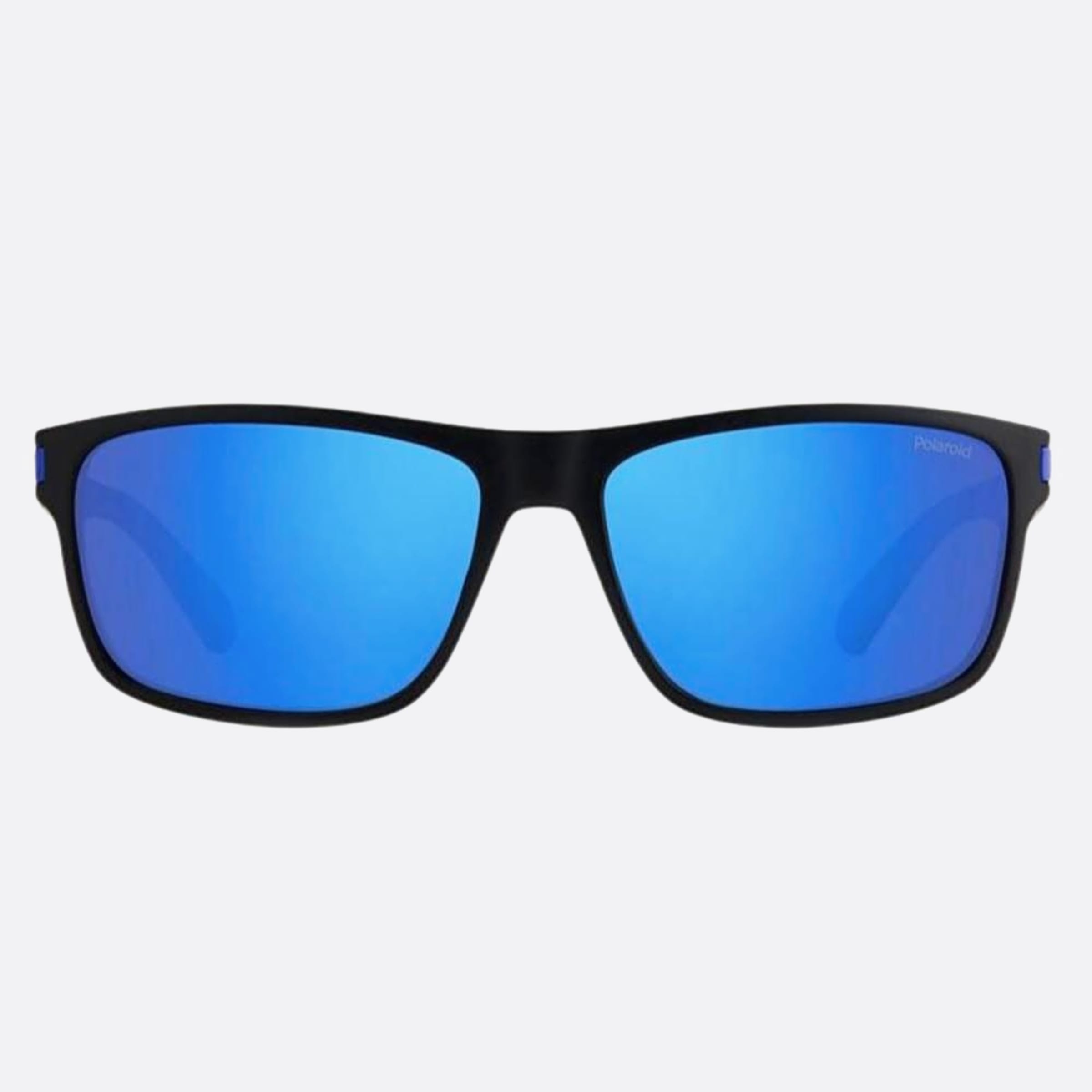 Polaroid 58mm Pld 0vk Black Rectangle Men Sunglasses - Main View