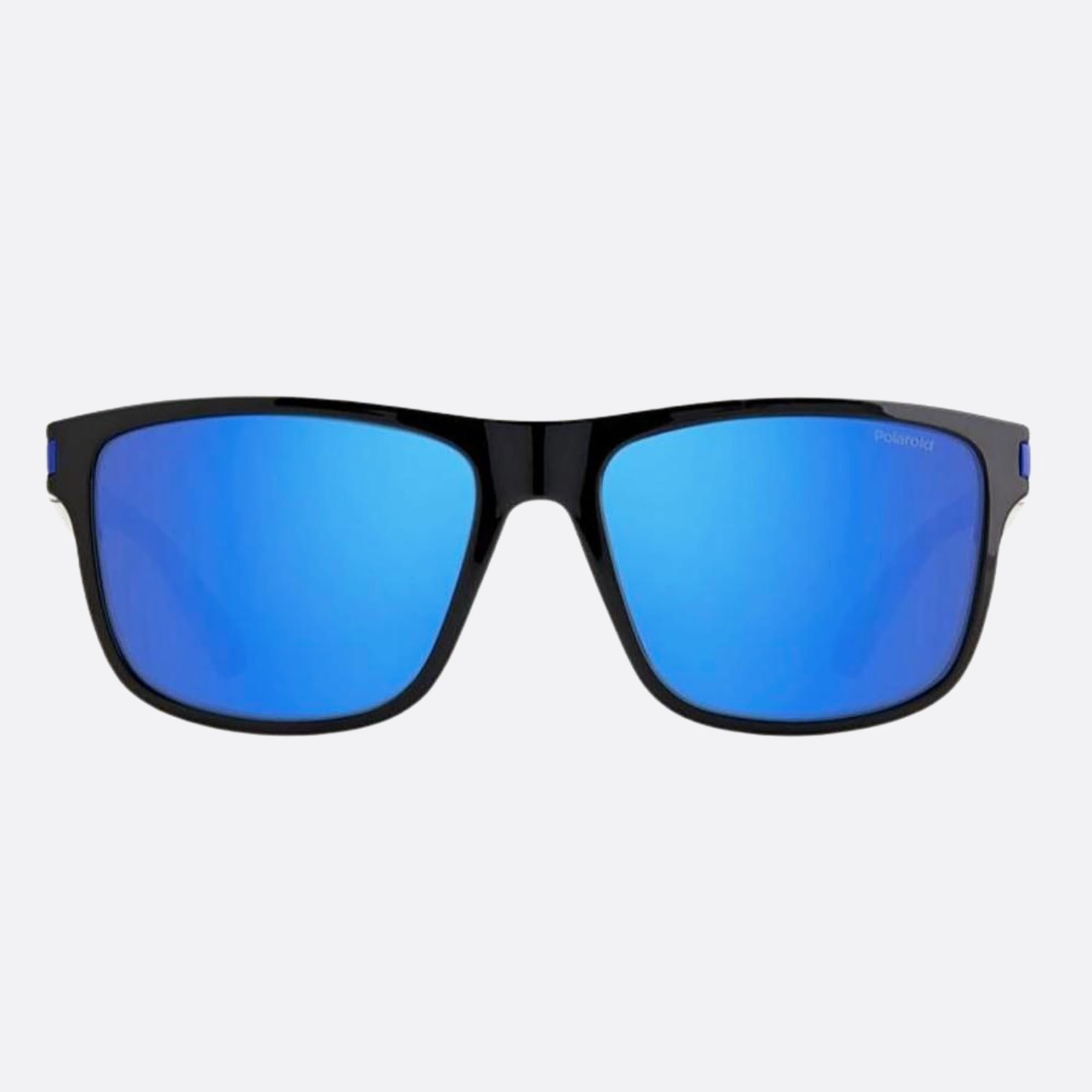Polaroid 57mm Pld D51 Black Squared Polarized Men Sunglasses - Main View