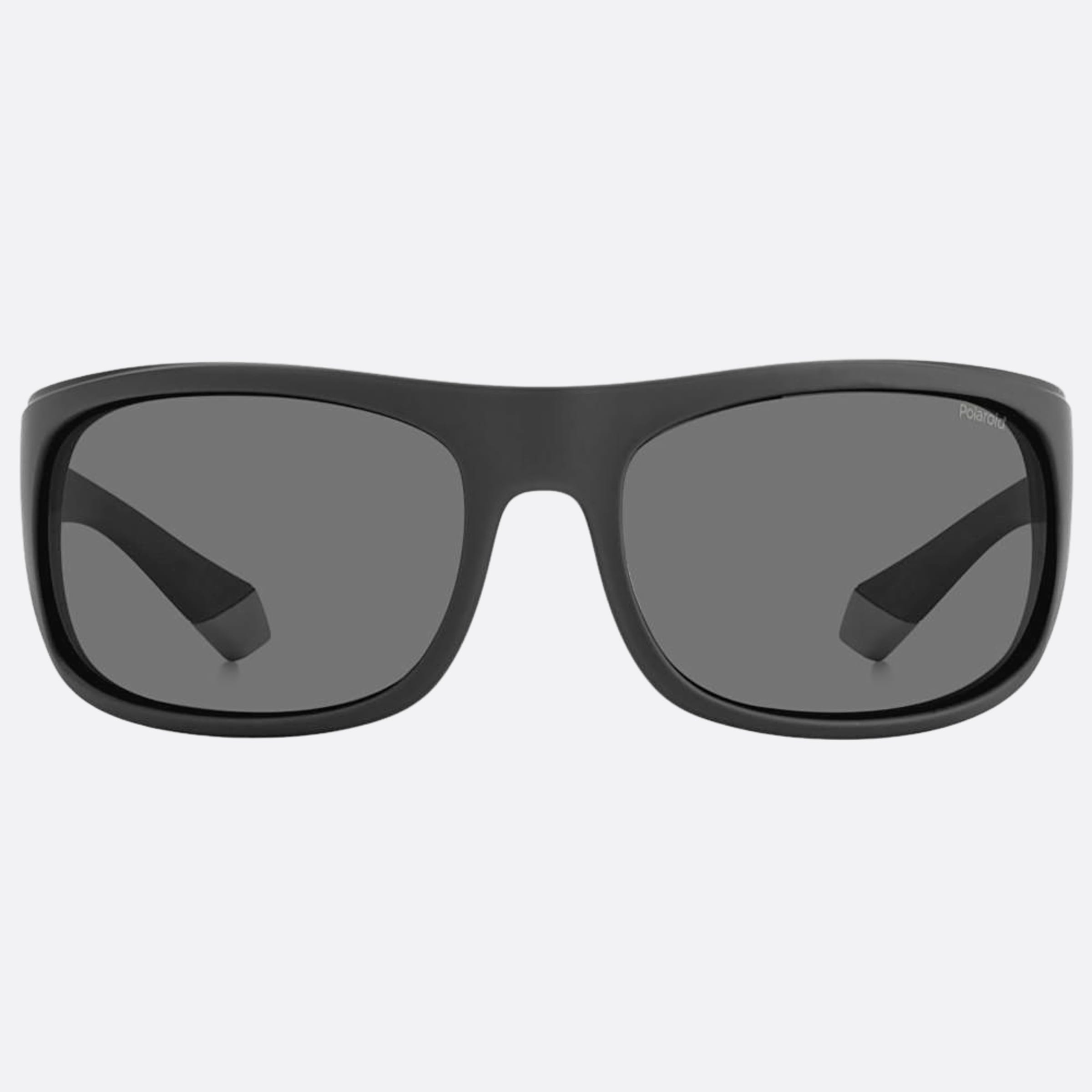 Polaroid 66mm Pld 08a Black Geometric Polarized Men Sunglasses - Main View