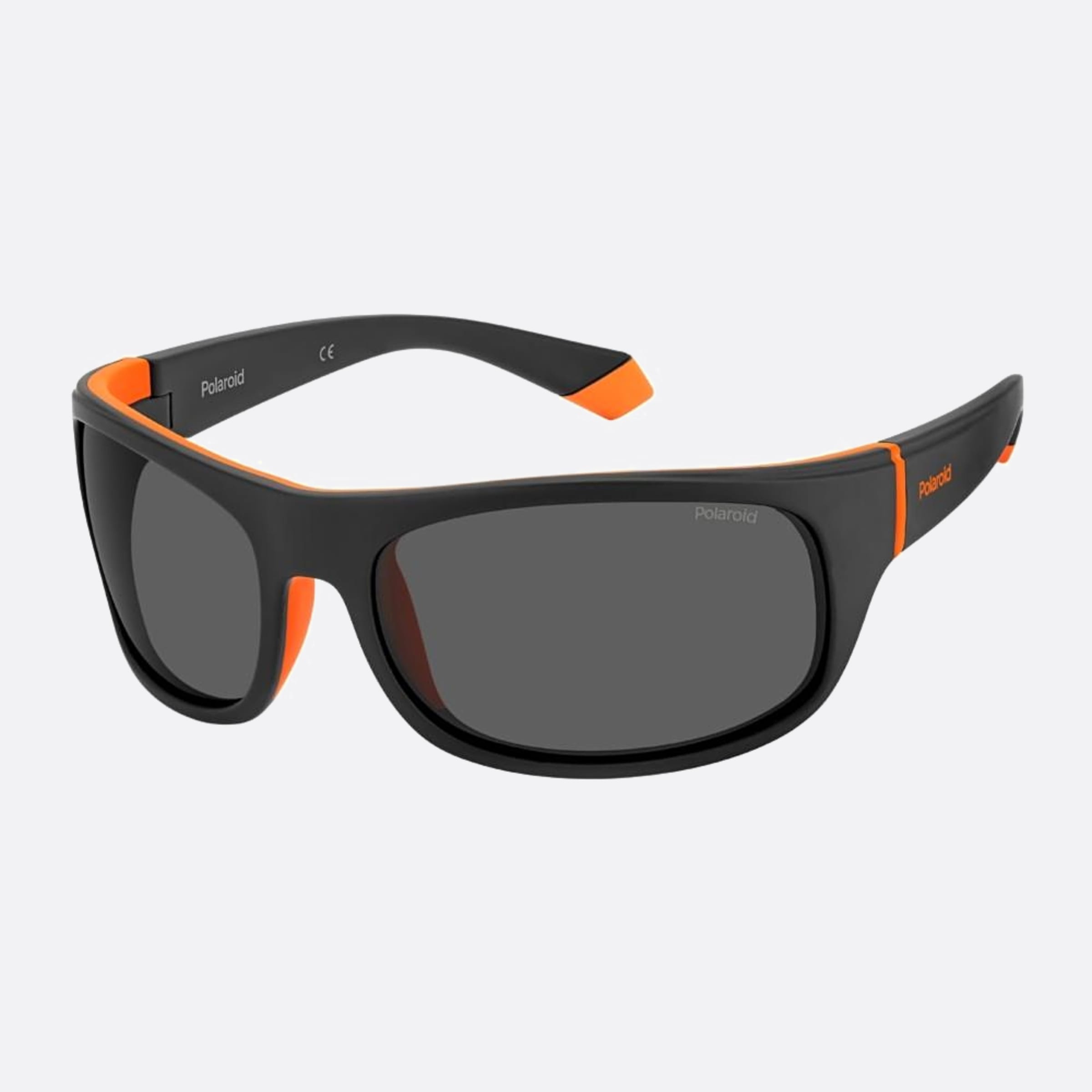 Polaroid 66mm Pld 8lz Black Geometric Polarized Men Sunglasses - Side View