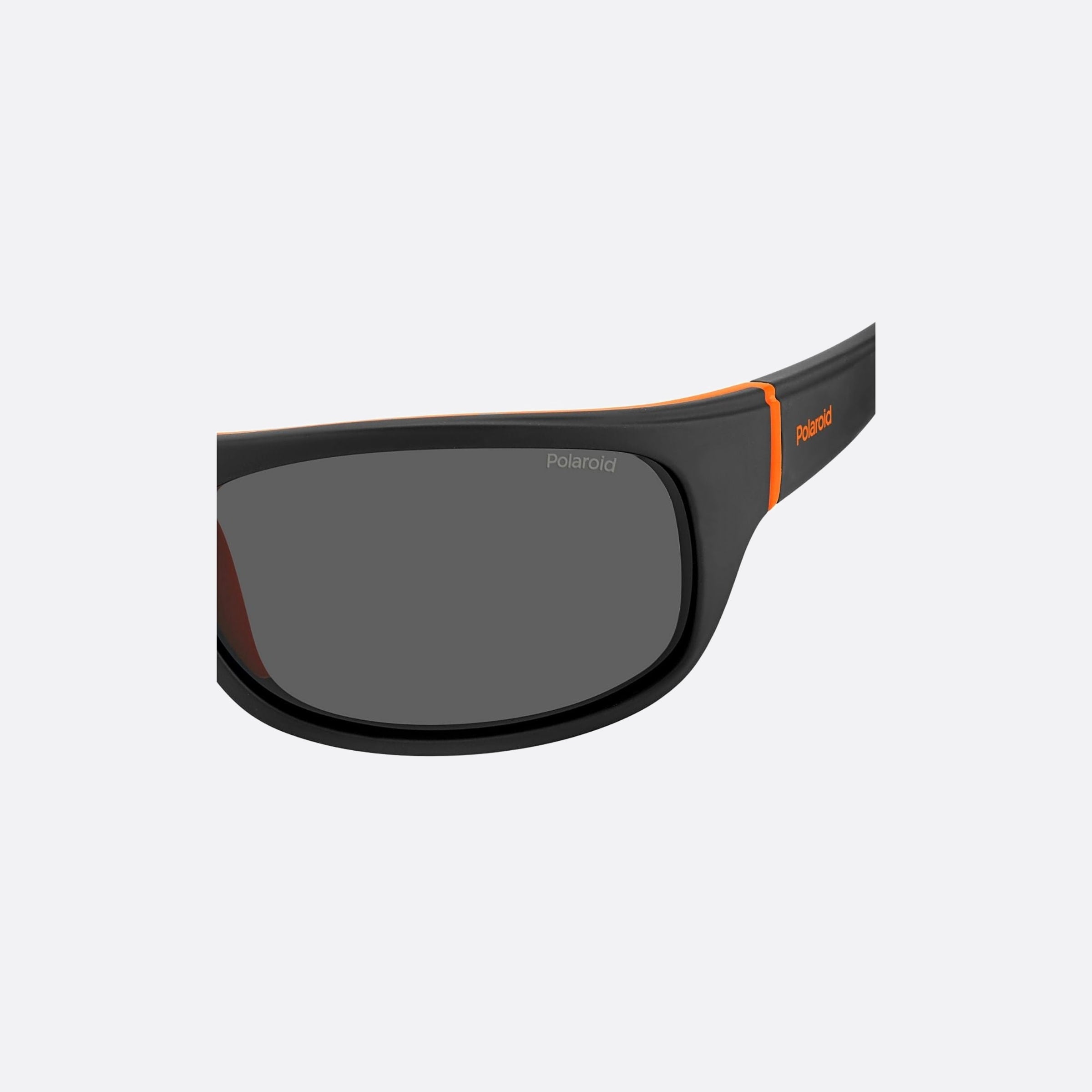 Polaroid 66mm Pld 8lz Black Geometric Polarized Men Sunglasses - Additional Angle
