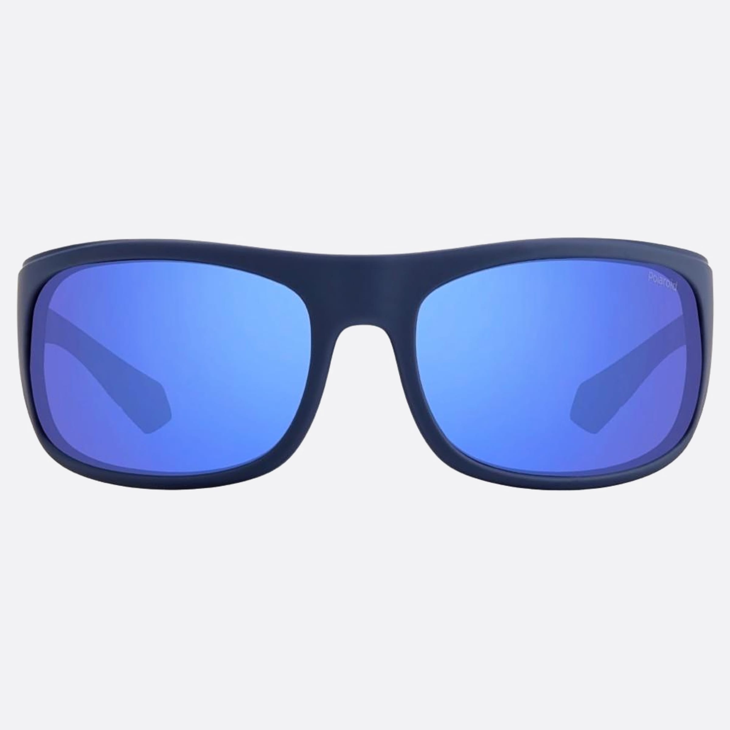 Polaroid 66mm Pld Xw0 Blue Geometric Polarized Men Sunglasses - Main View