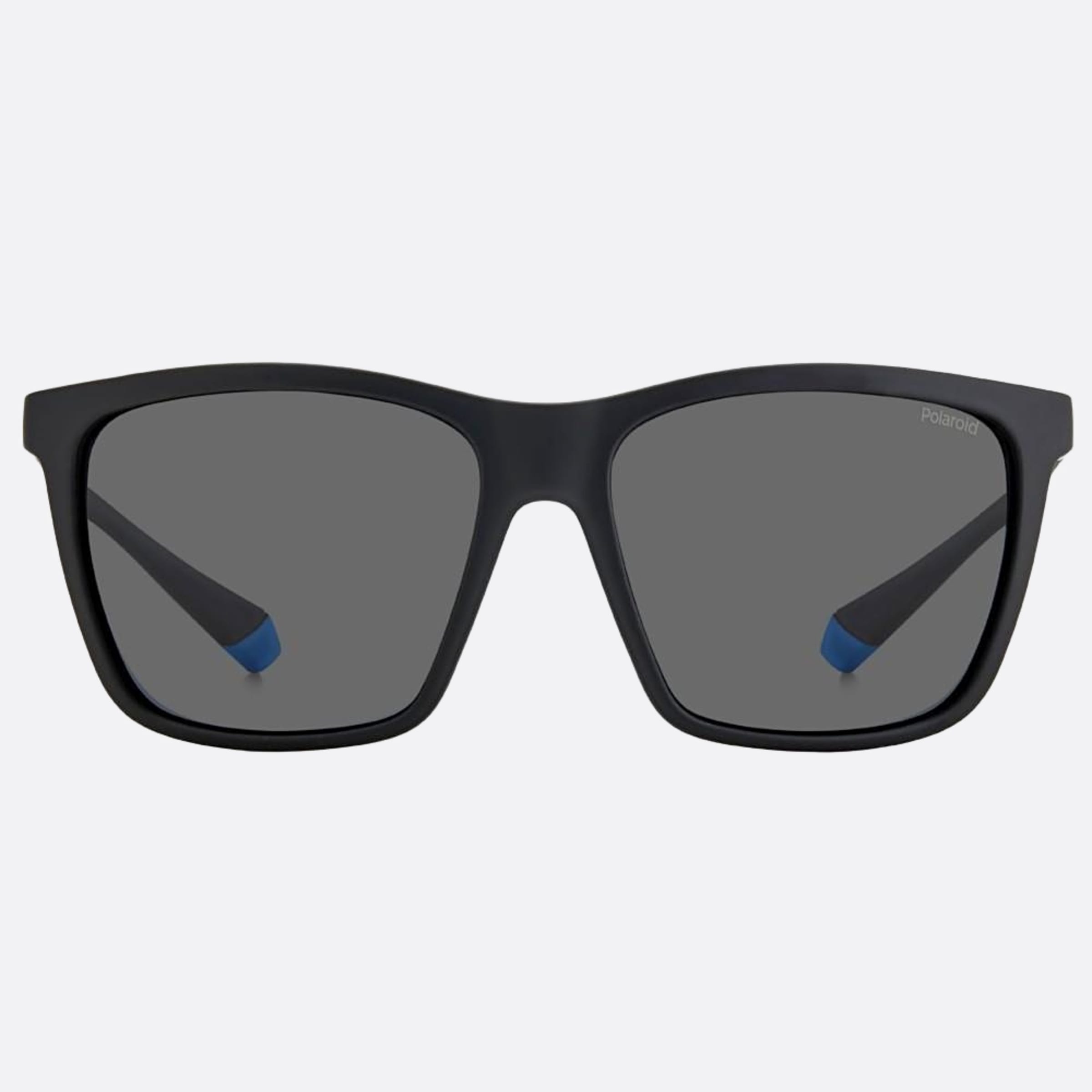 Polaroid 58mm Pld Oy4 Black Squared Polarized Men Sunglasses - Main View