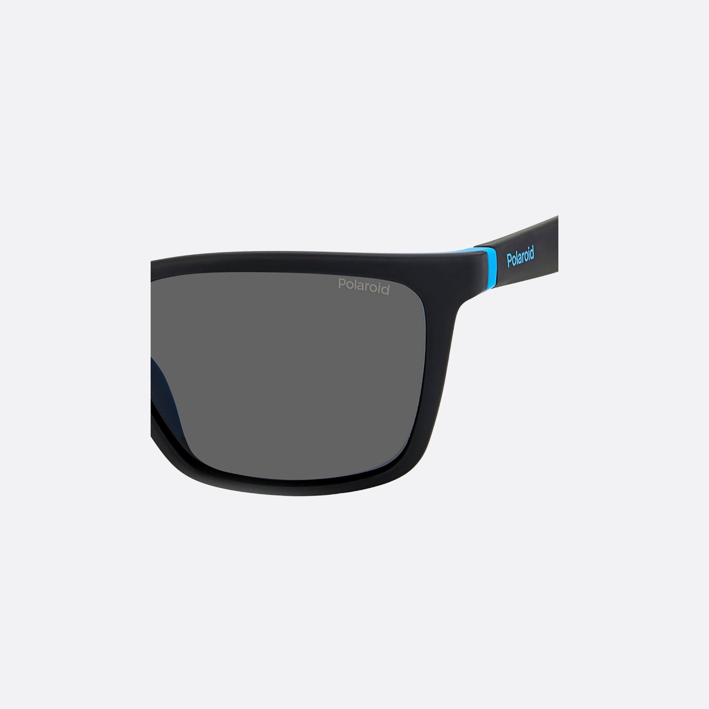 Polaroid 58mm Pld Oy4 Black Squared Polarized Men Sunglasses - Additional Angle